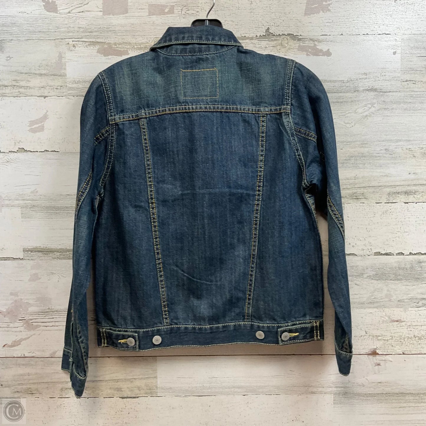 Jacket Denim By Levis In Blue Denim, Size: M