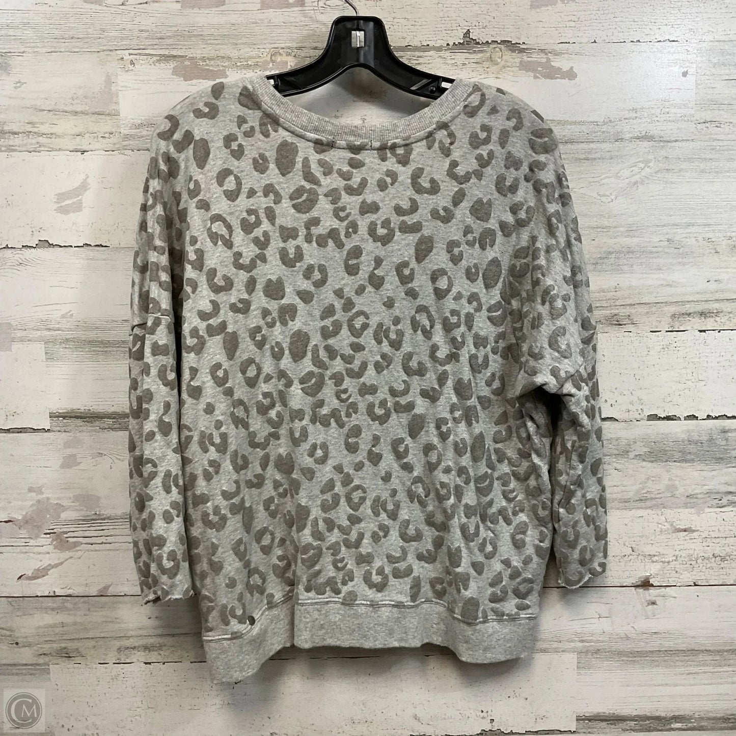 Top Long Sleeve By Rails In Grey, Size: Large