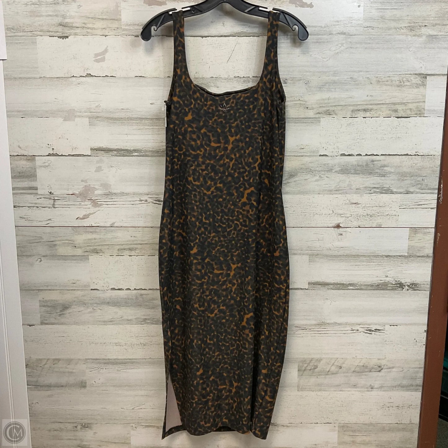 Dress Casual Midi By Beyond Yoga In Black & Orange, Size: L