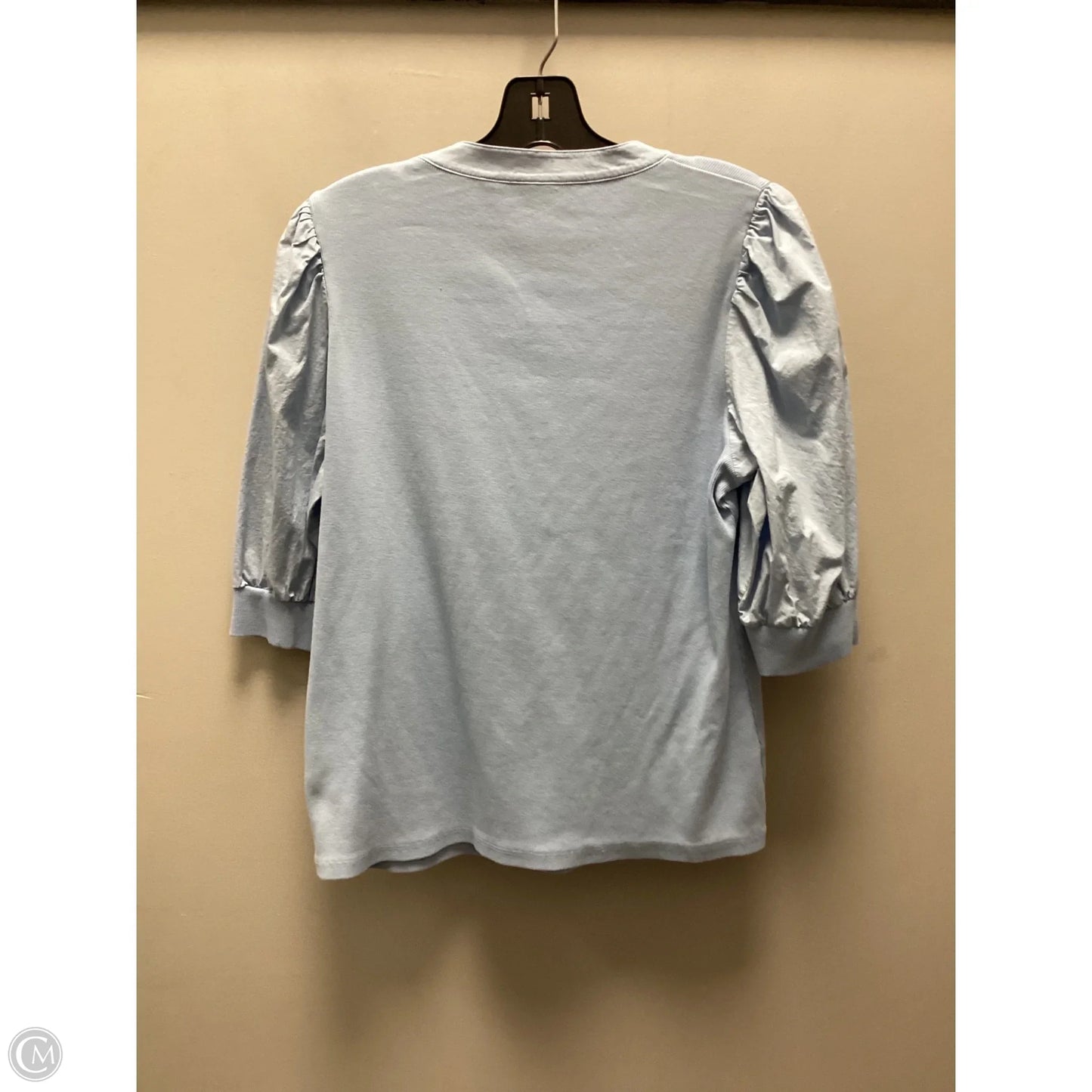 Top 3/4 Sleeve By Veronica Beard In Blue, Size: Xl