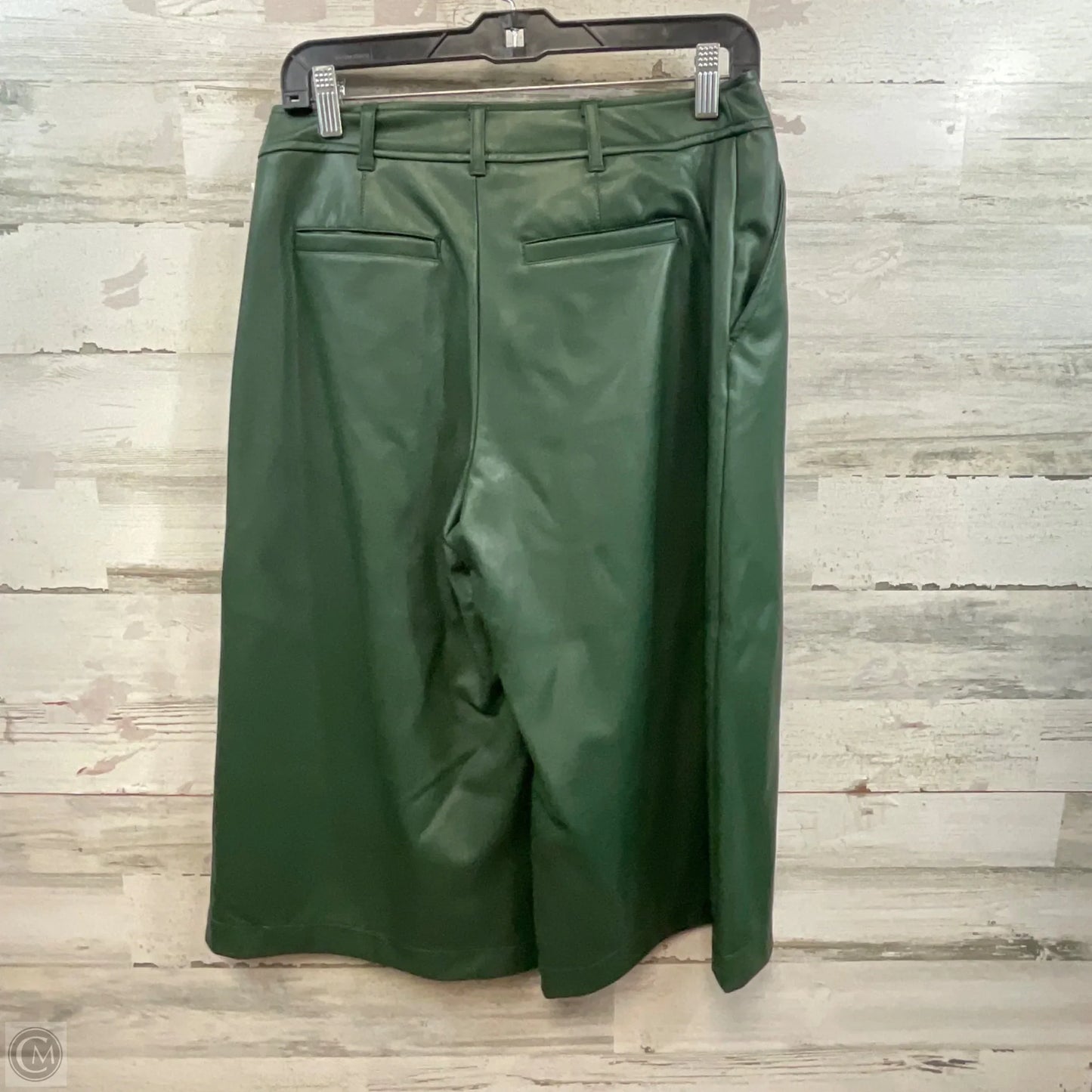 Pants Cropped By Anthropologie In Green, Size: 6p