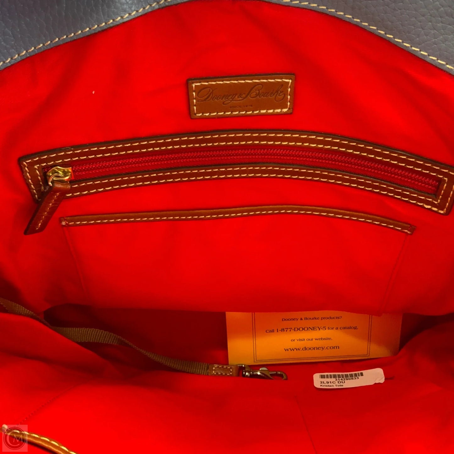 Handbag Designer By Dooney And Bourke, Size: Large