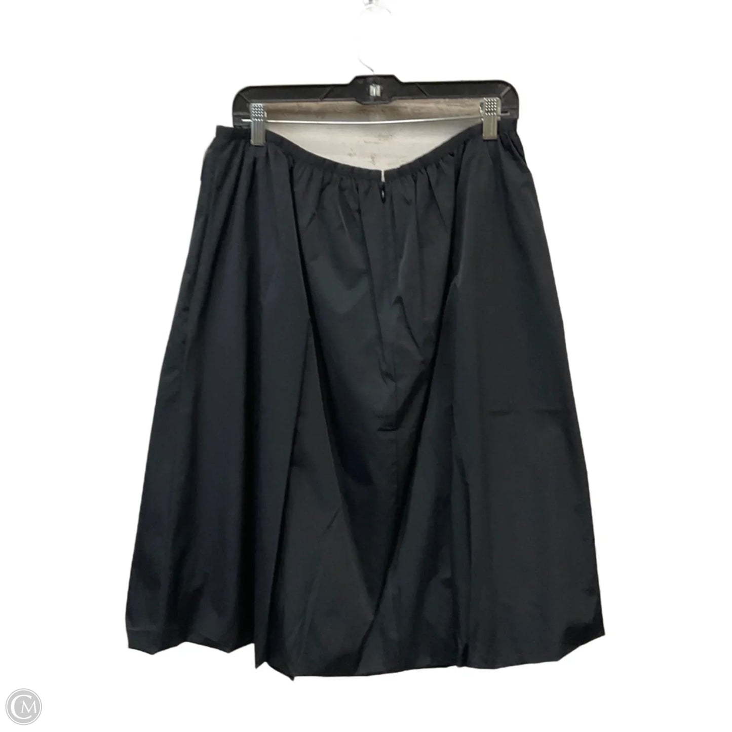 Skirt Midi By Banana Republic In Black, Size: 16