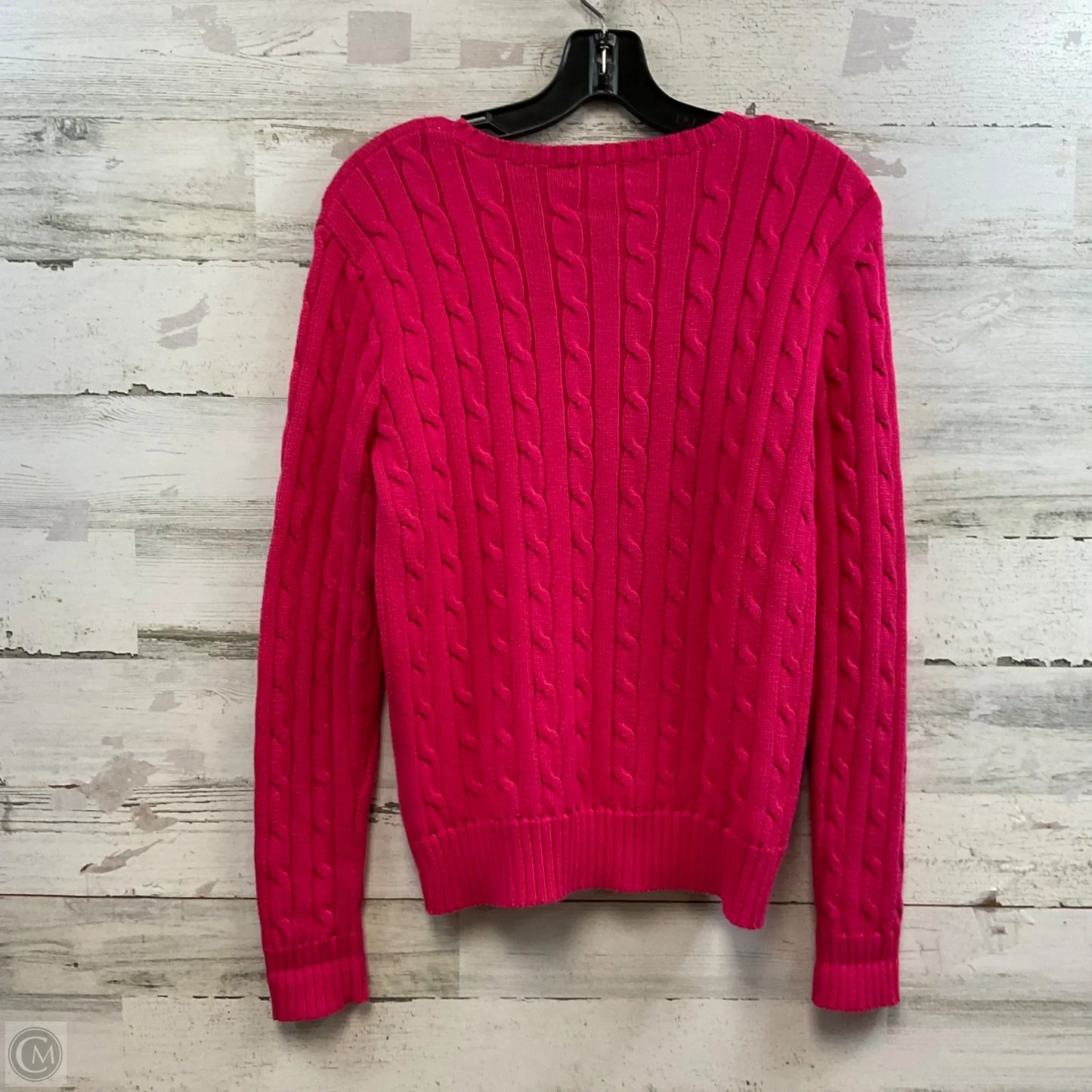 Sweater By Polo Ralph Lauren In Pink, Size: M