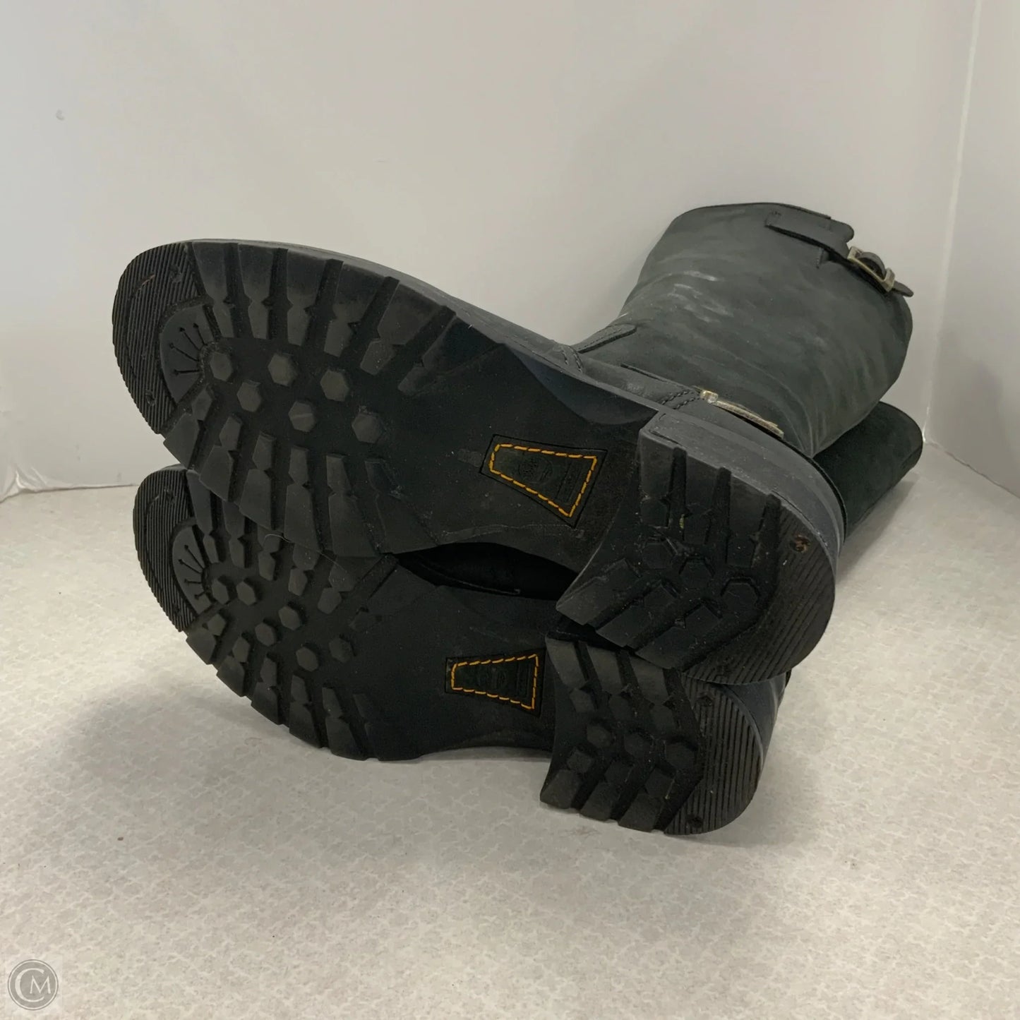 Boots Knee Heels By Timberland In Black, Size: 8