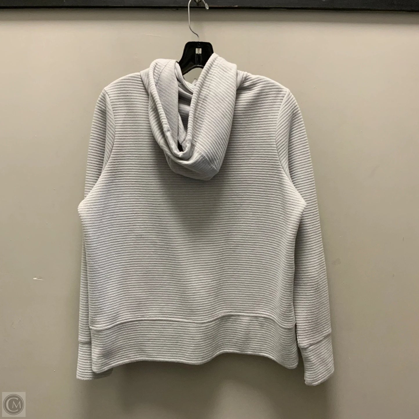 Athletic Jacket By 90 Degrees By Reflex In Grey, Size: L