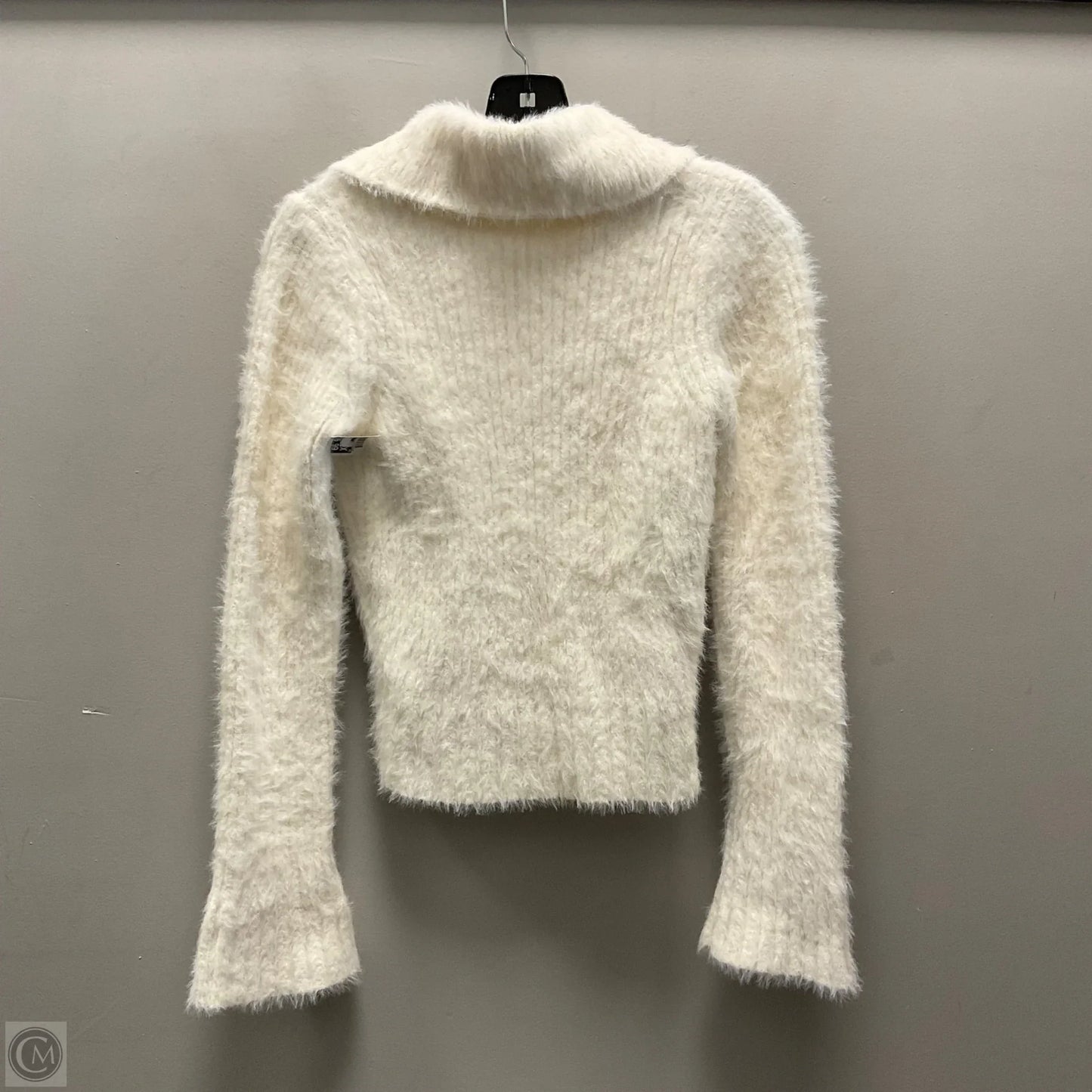 Sweater Cardigan By Anthropologie In White, Size: S
