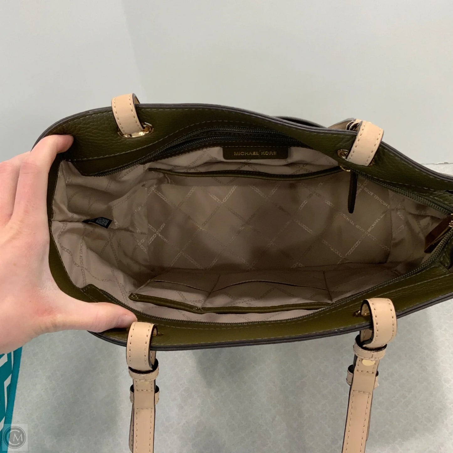 Handbag Designer By Michael Kors, Size: Medium