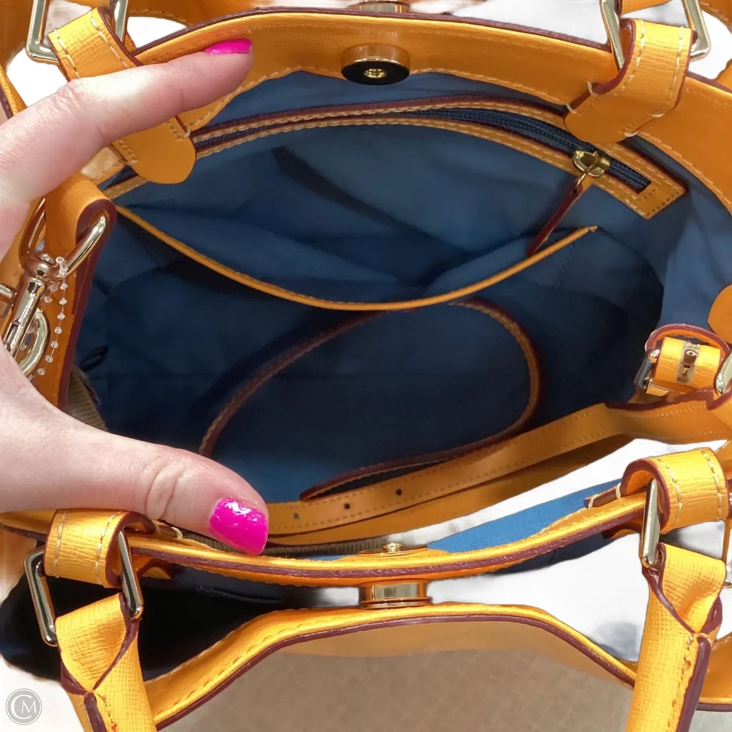 Handbag Designer By Dooney And Bourke, Size: Medium