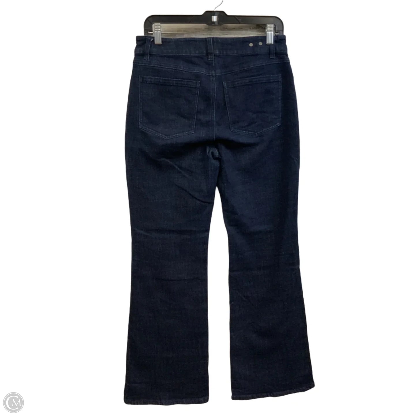 Jeans Wide Leg By Cabi In Blue Denim, Size: 4