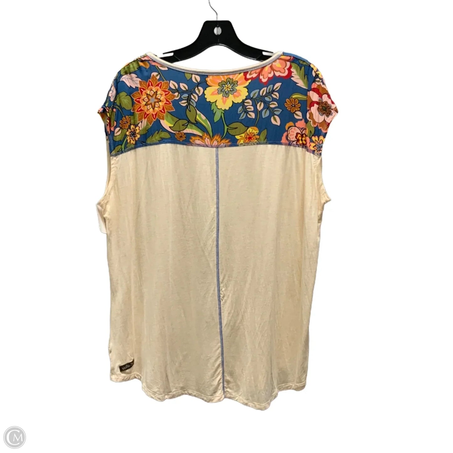 Top Short Sleeve By Matilda Jane In Tan, Size: Xl