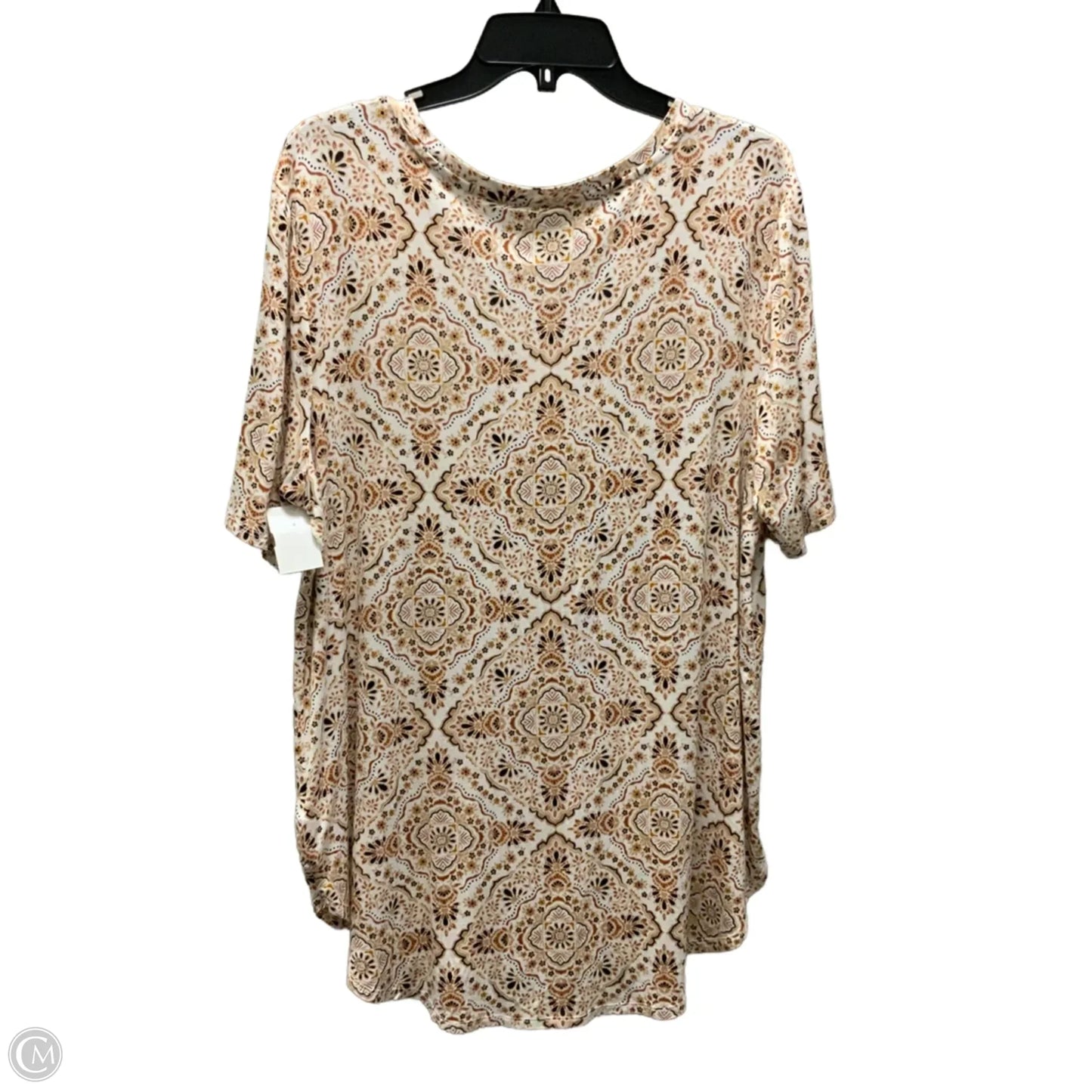 Top Long Sleeve Basic By Maurices In Cream, Size: Xl