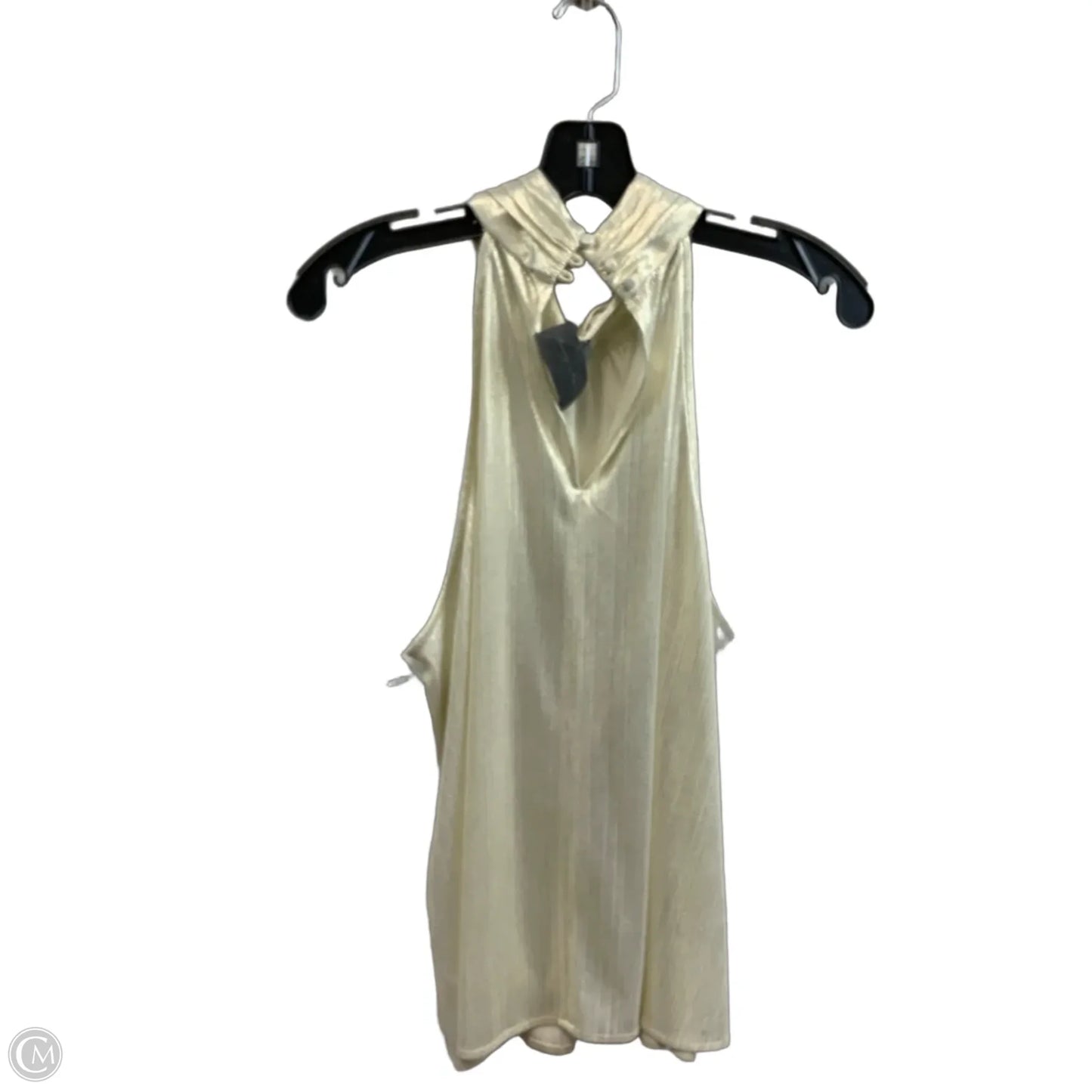 Blouse Sleeveless By Sunday In Brooklyn In Gold, Size: Xl