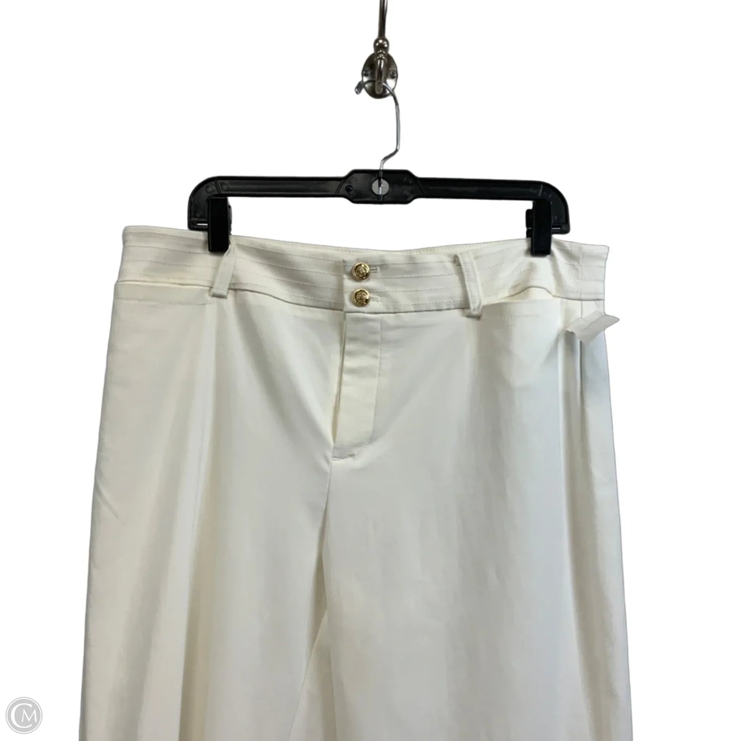 Pants Cropped By Chicos In White, Size: 12