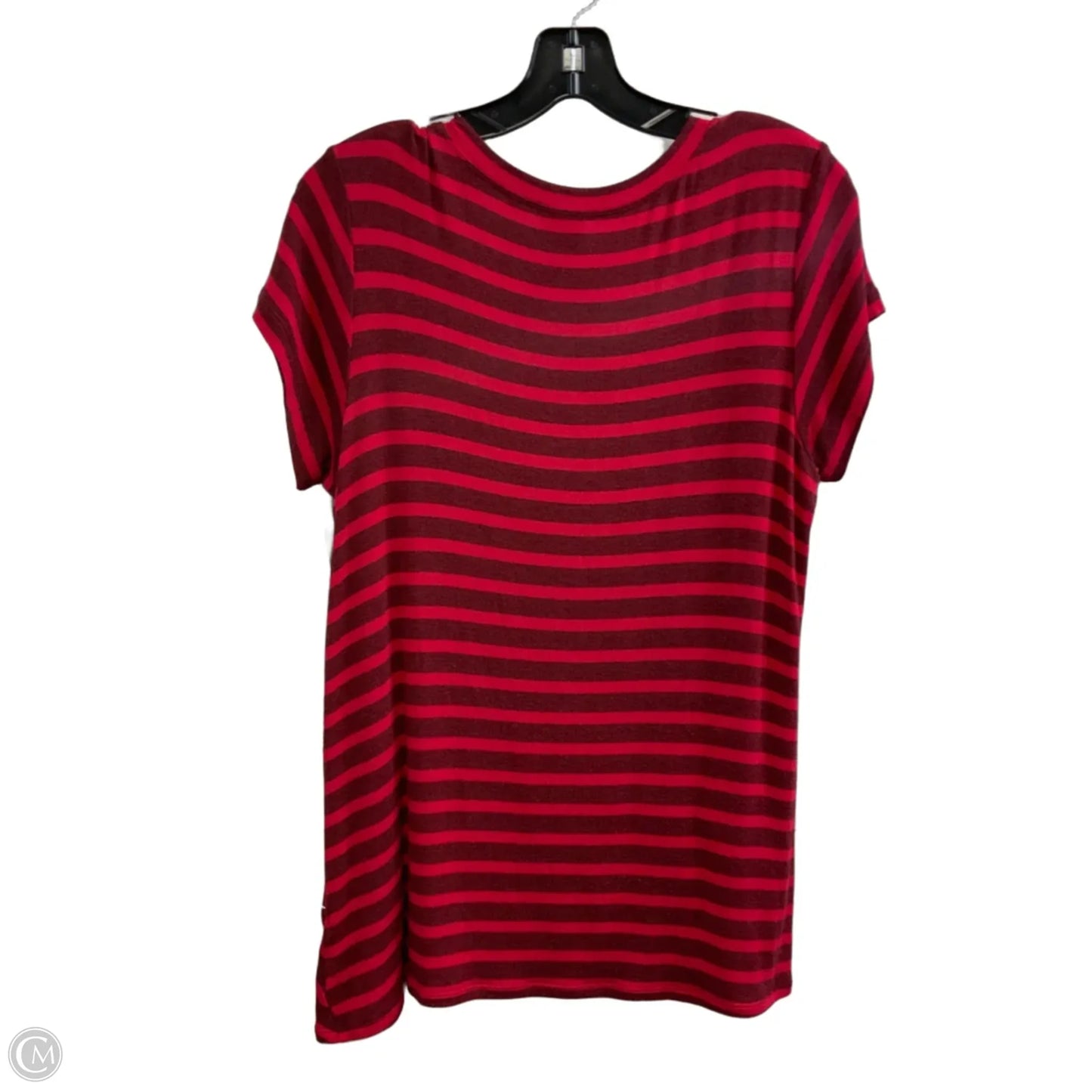 Top Short Sleeve By Cabi In Red, Size: S