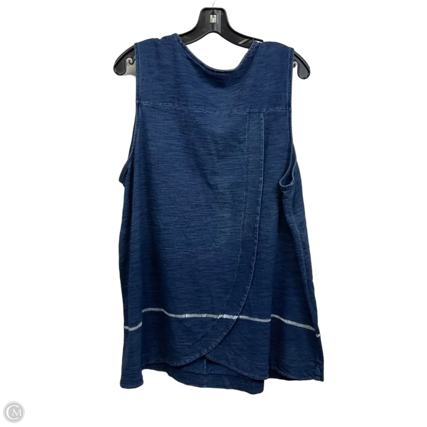 Top Sleeveless By Pure Jill In Blue, Size: 2x