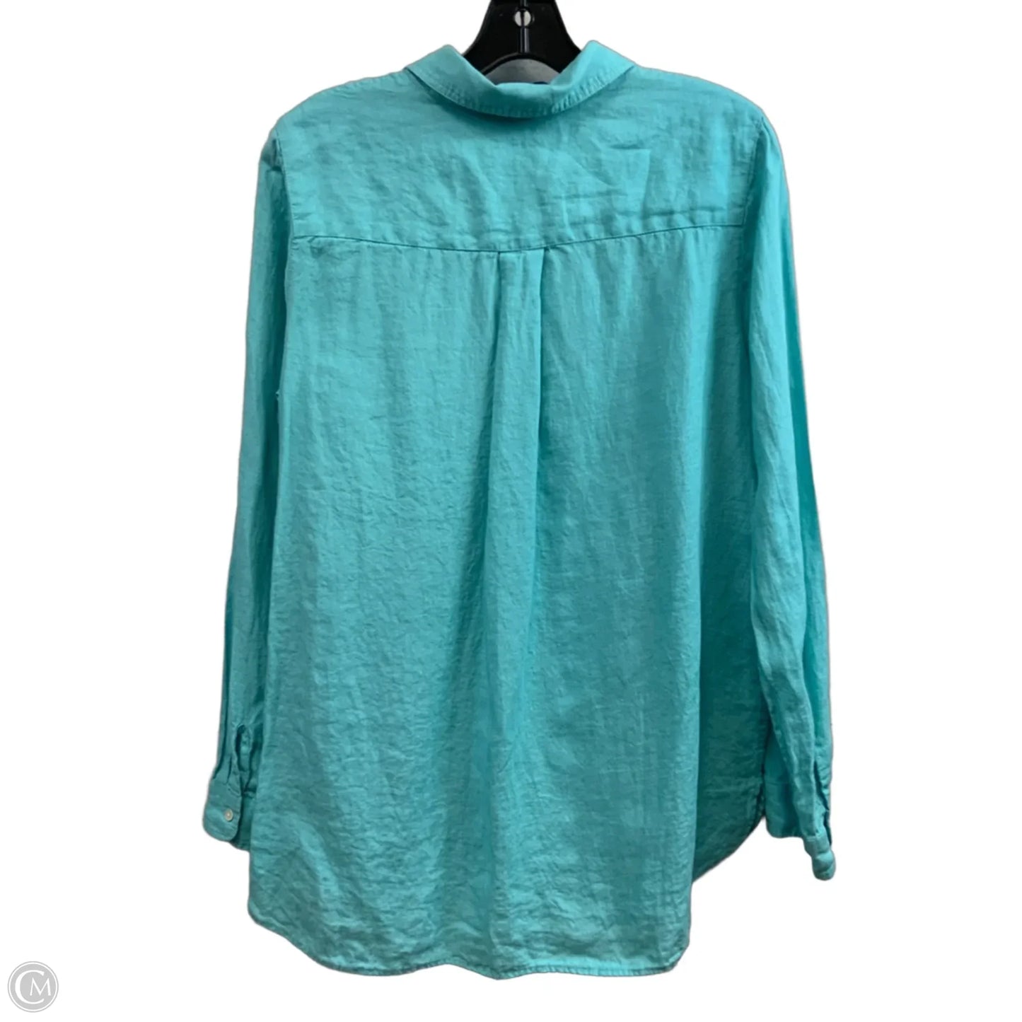 Blouse Long Sleeve By J Mclaughlin In Blue, Size: L