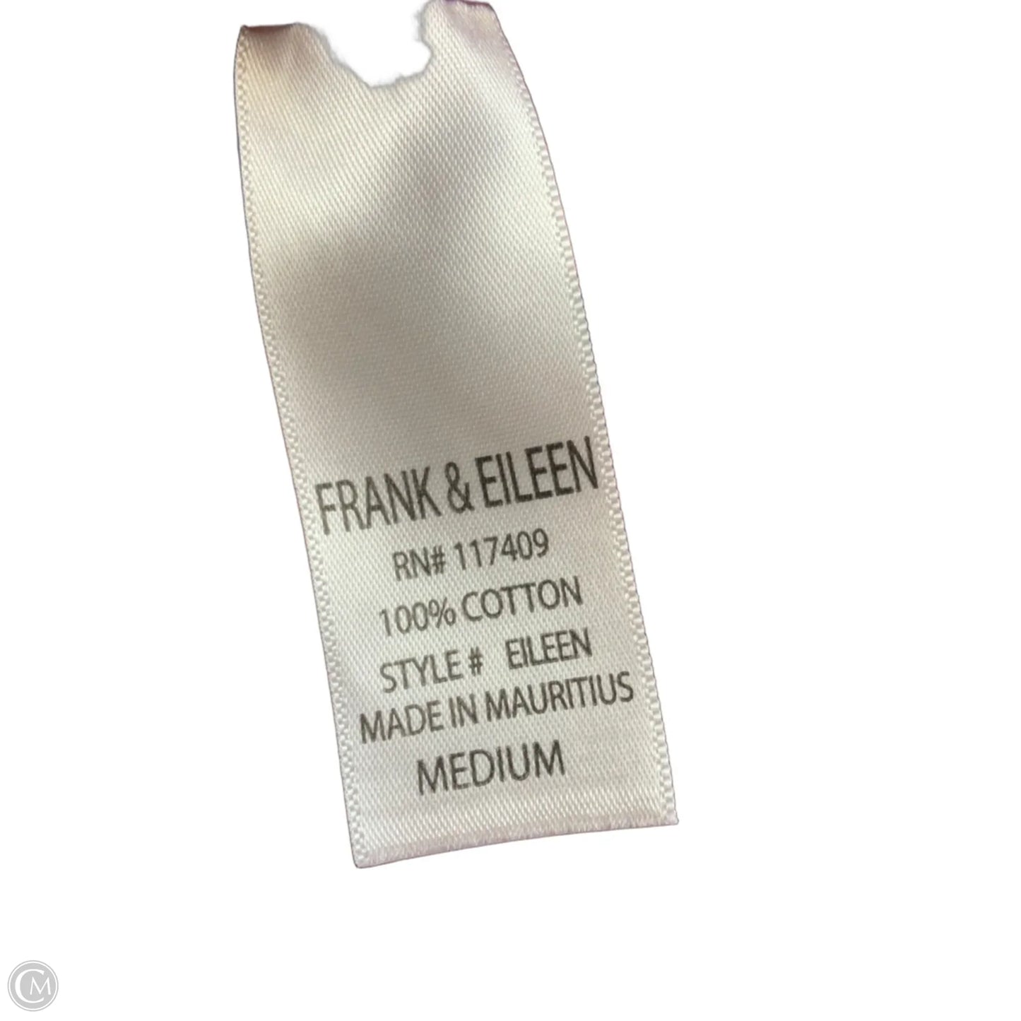 Blouse Long Sleeve By Frank And Eileen In Red, Size: M