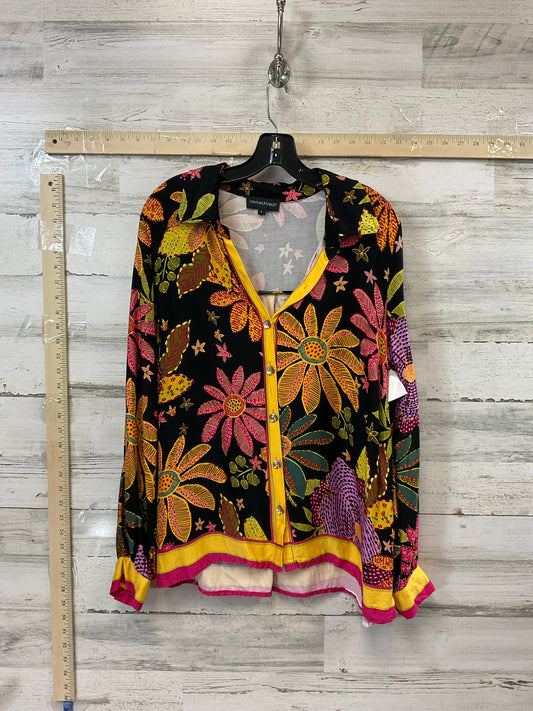 Blouse Long Sleeve By Cynthia Rowley  Size: L