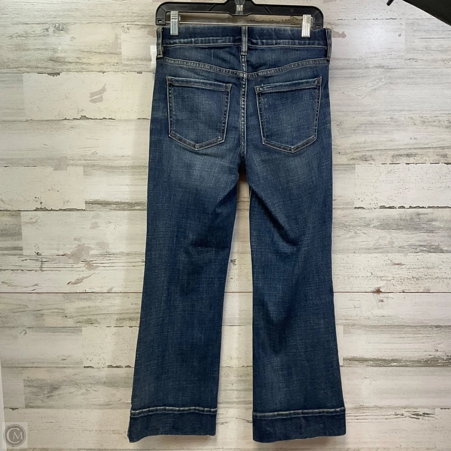 Jeans Flared By Liverpool In Blue Denim, Size: 4