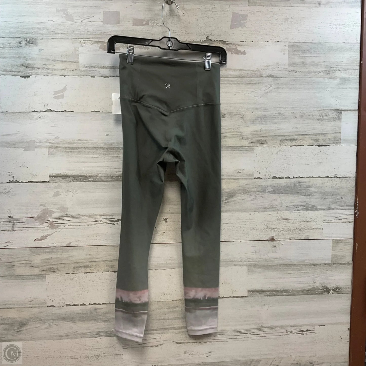 Athletic Leggings By Athleta In Green, Size: Xs