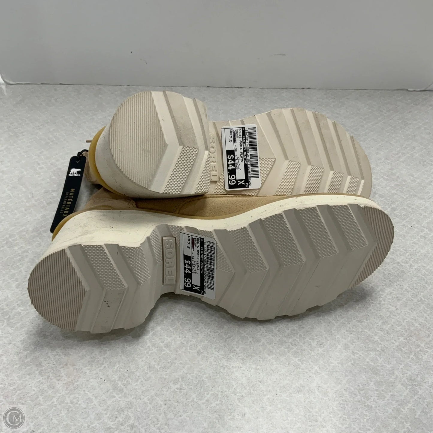 Boots Ankle Flats By SOREL In Brown, Size: 7.5