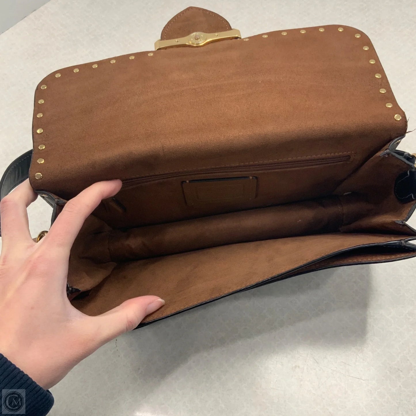 Handbag Designer By Coach, Size: Medium