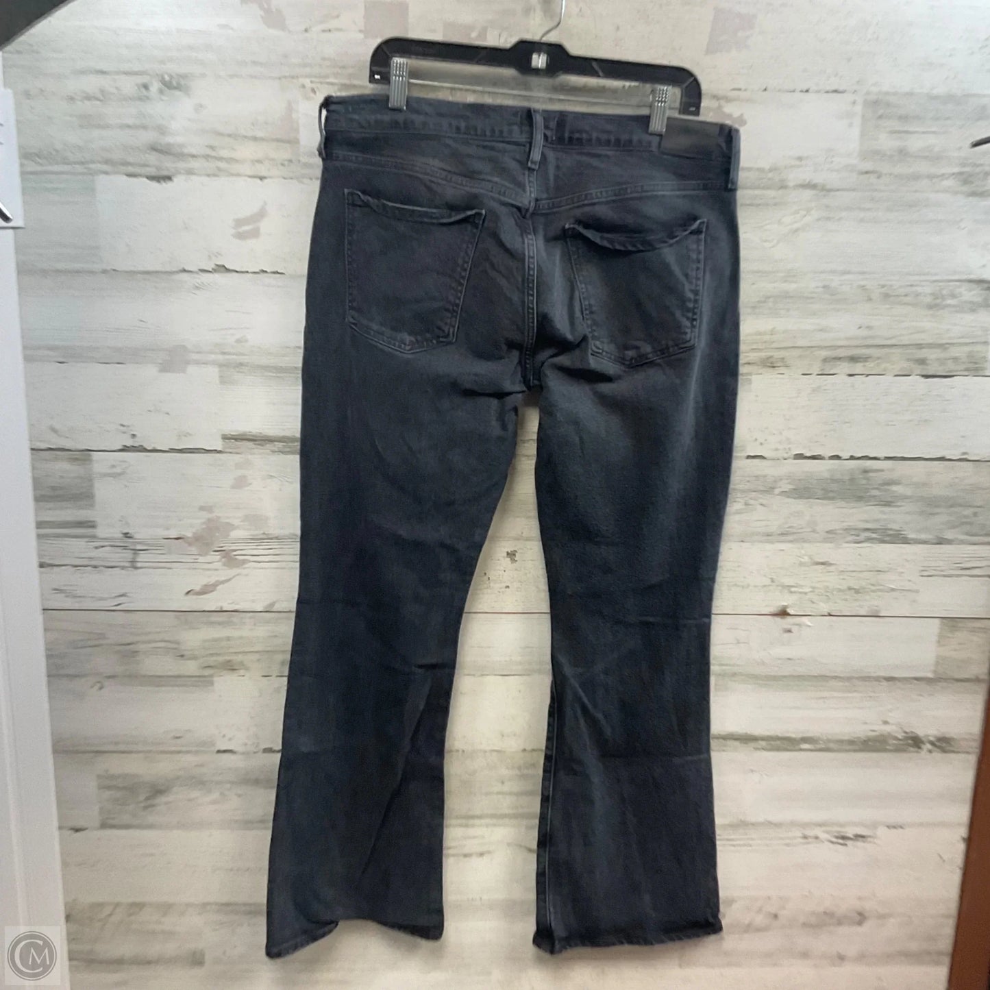 Jeans Straight By Citizens Of Humanity In Black Denim, Size: 14