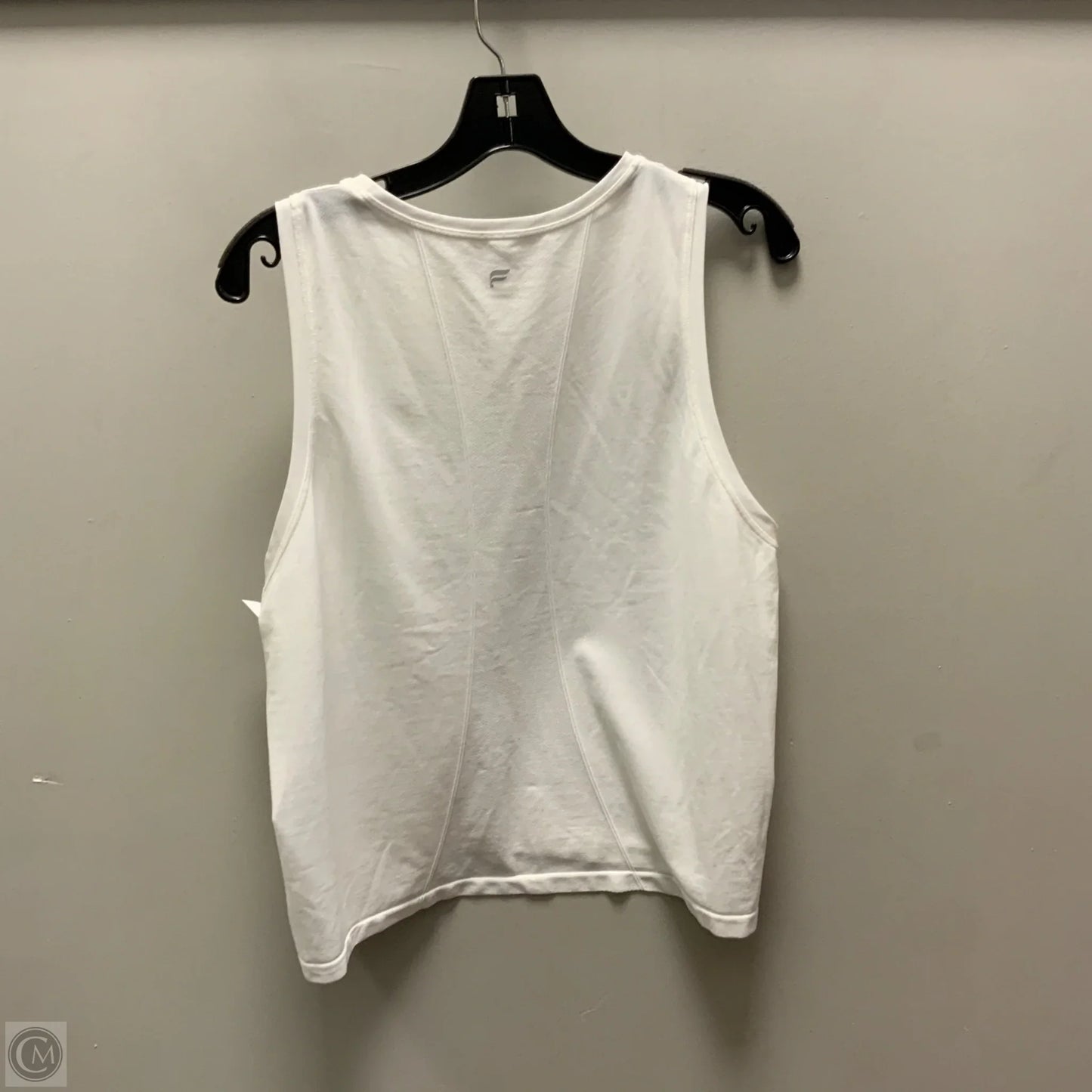 Athletic Tank Top By Fabletics In White, Size: M