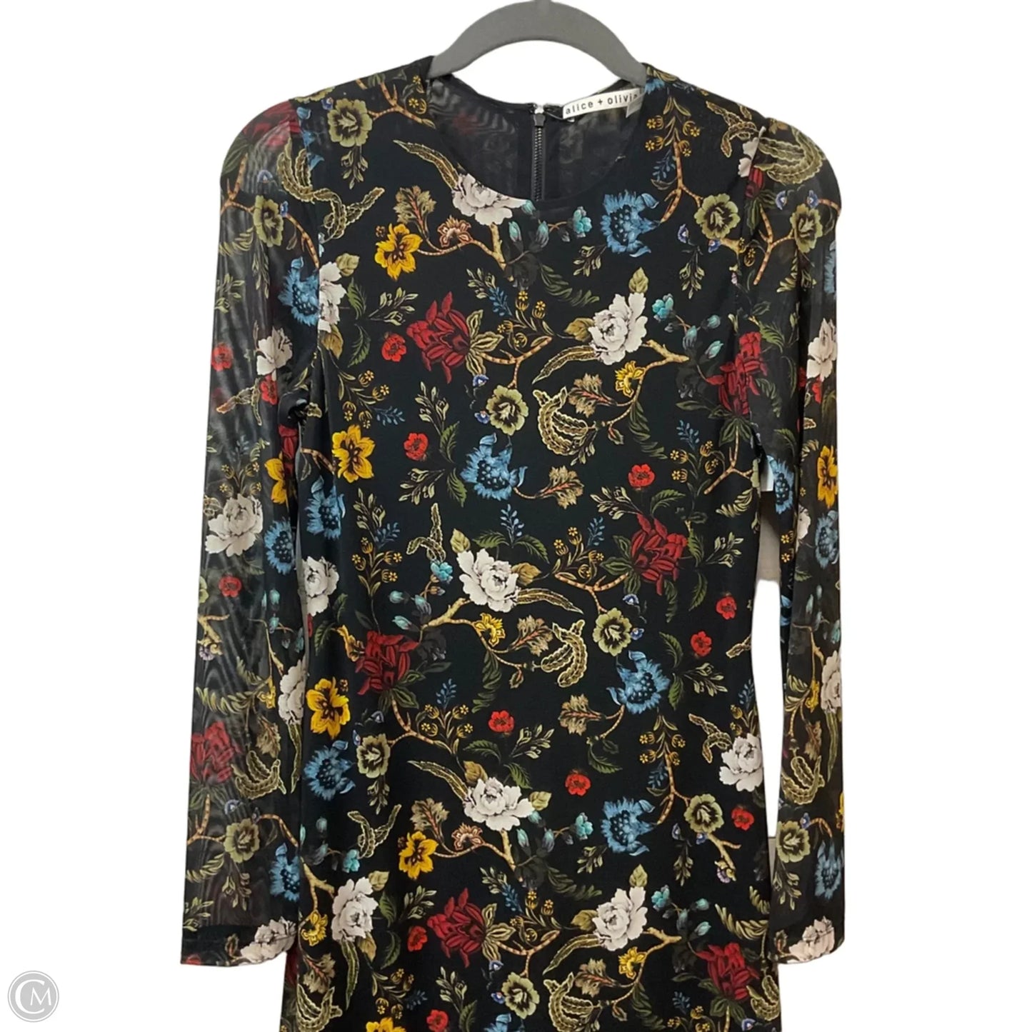 Dress Designer By Alice + Olivia In Black, Size: S
