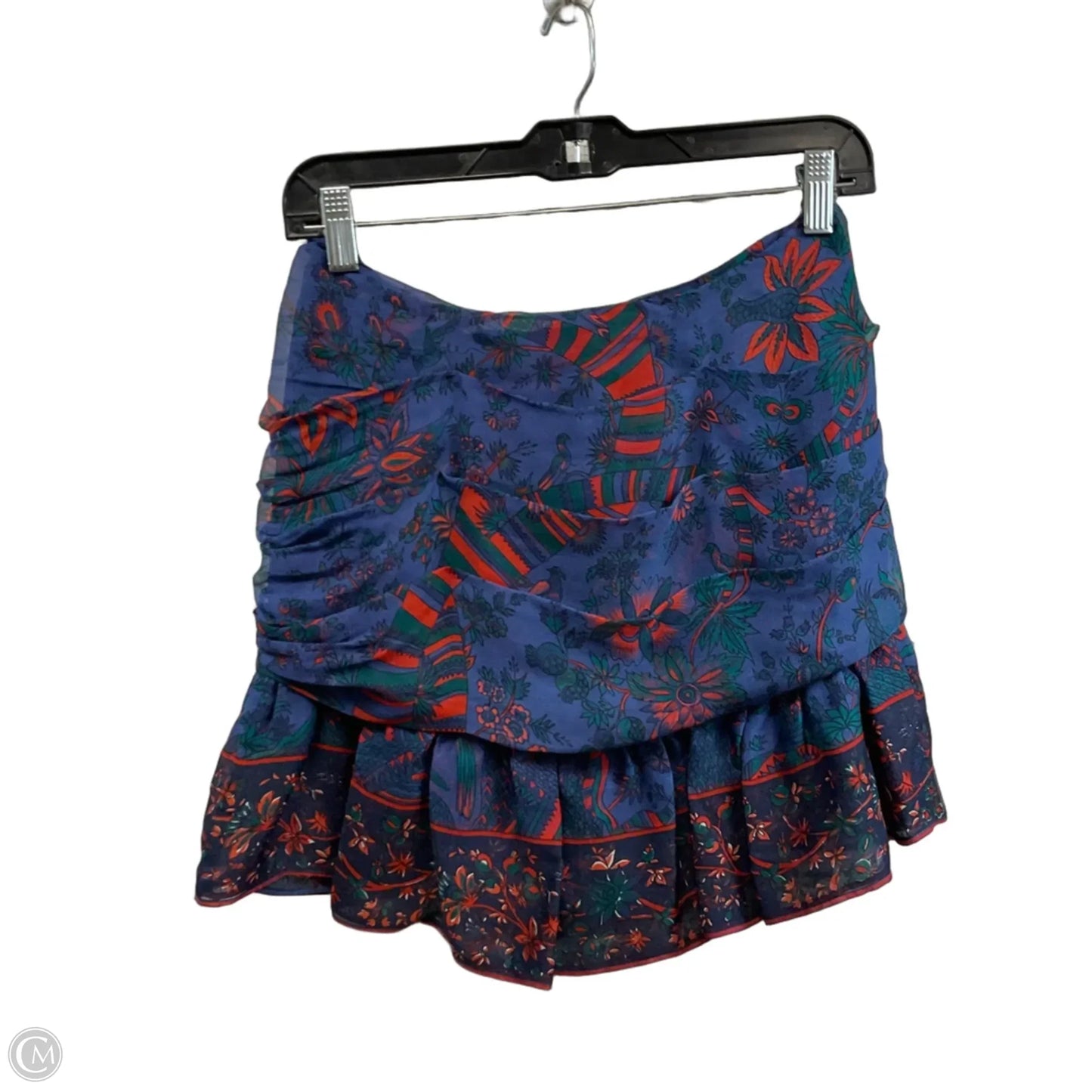 Skirt Mini & Short By Veronica Beard In Blue, Size: 0