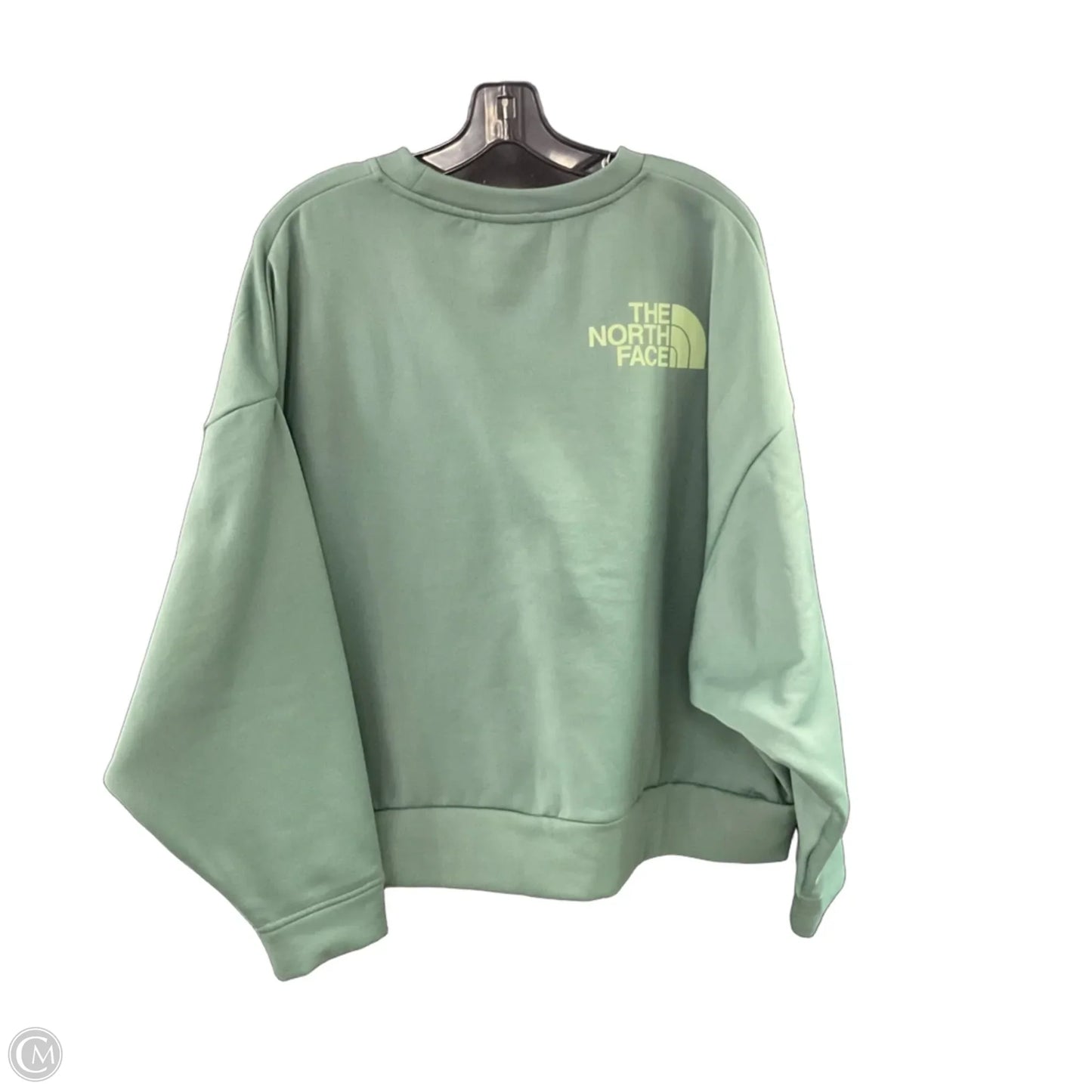 Sweatshirt Crewneck By The North Face In Green, Size: Xxl