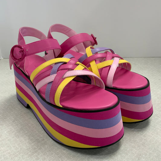 Sandals Heels Block By sugar thrillz   Size: 10