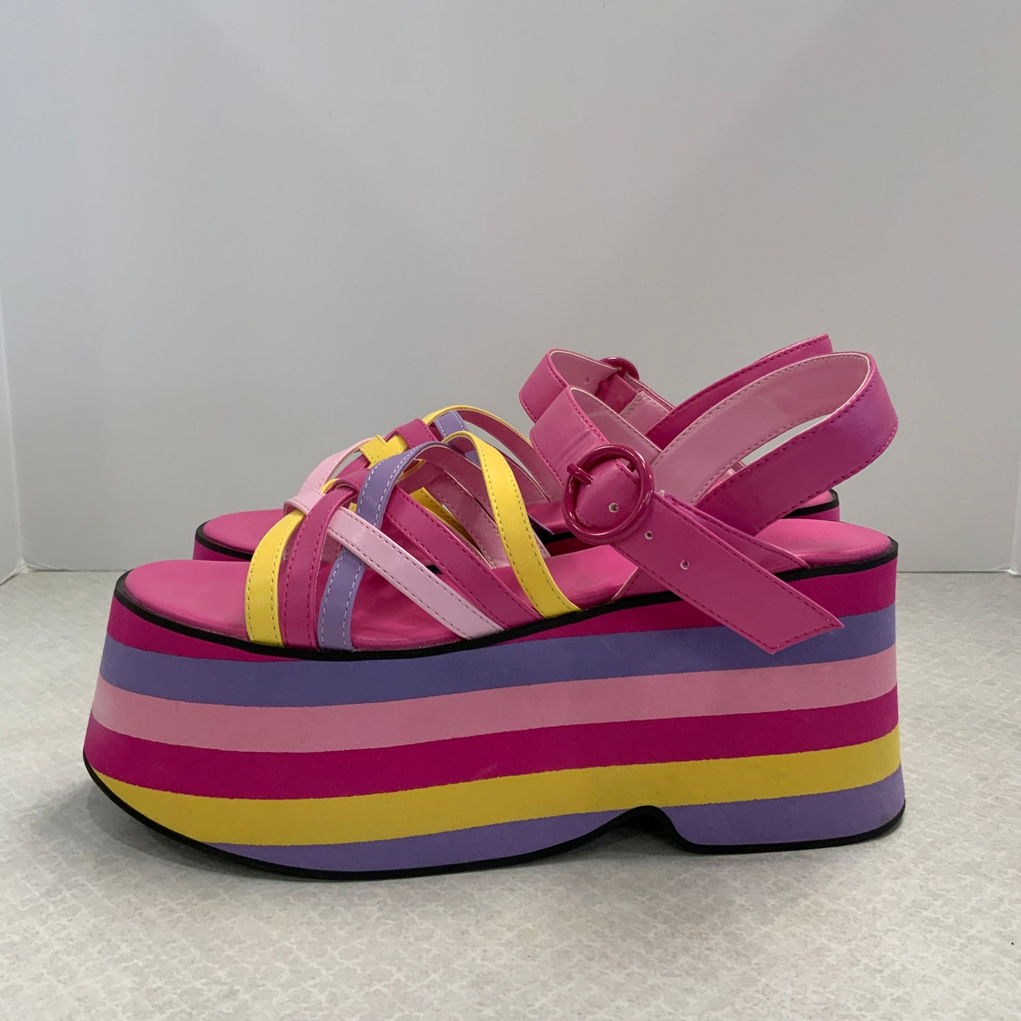 Sandals Heels Block By sugar thrillz   Size: 10