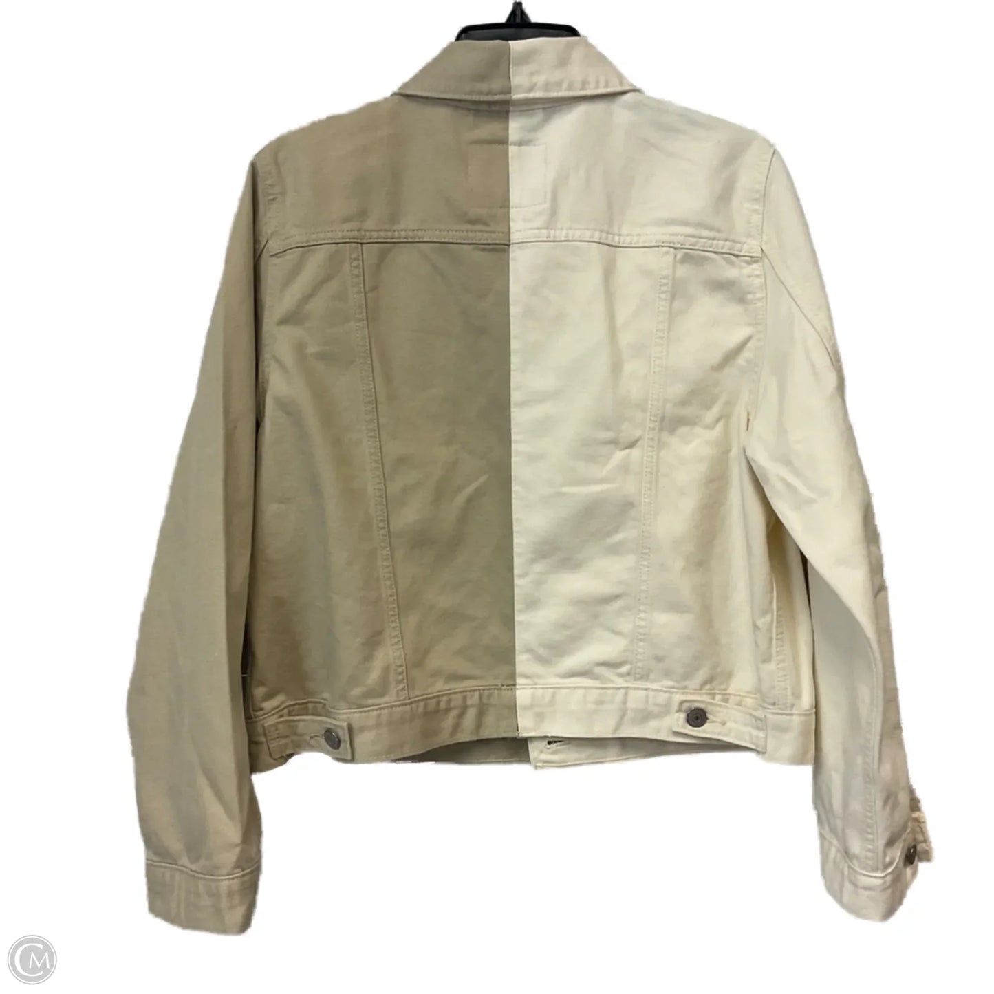 Jacket Denim By Levis In Tan, Size: Xl