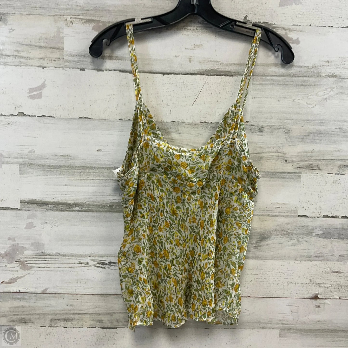 Top Sleeveless By J. Crew In Yellow, Size: L