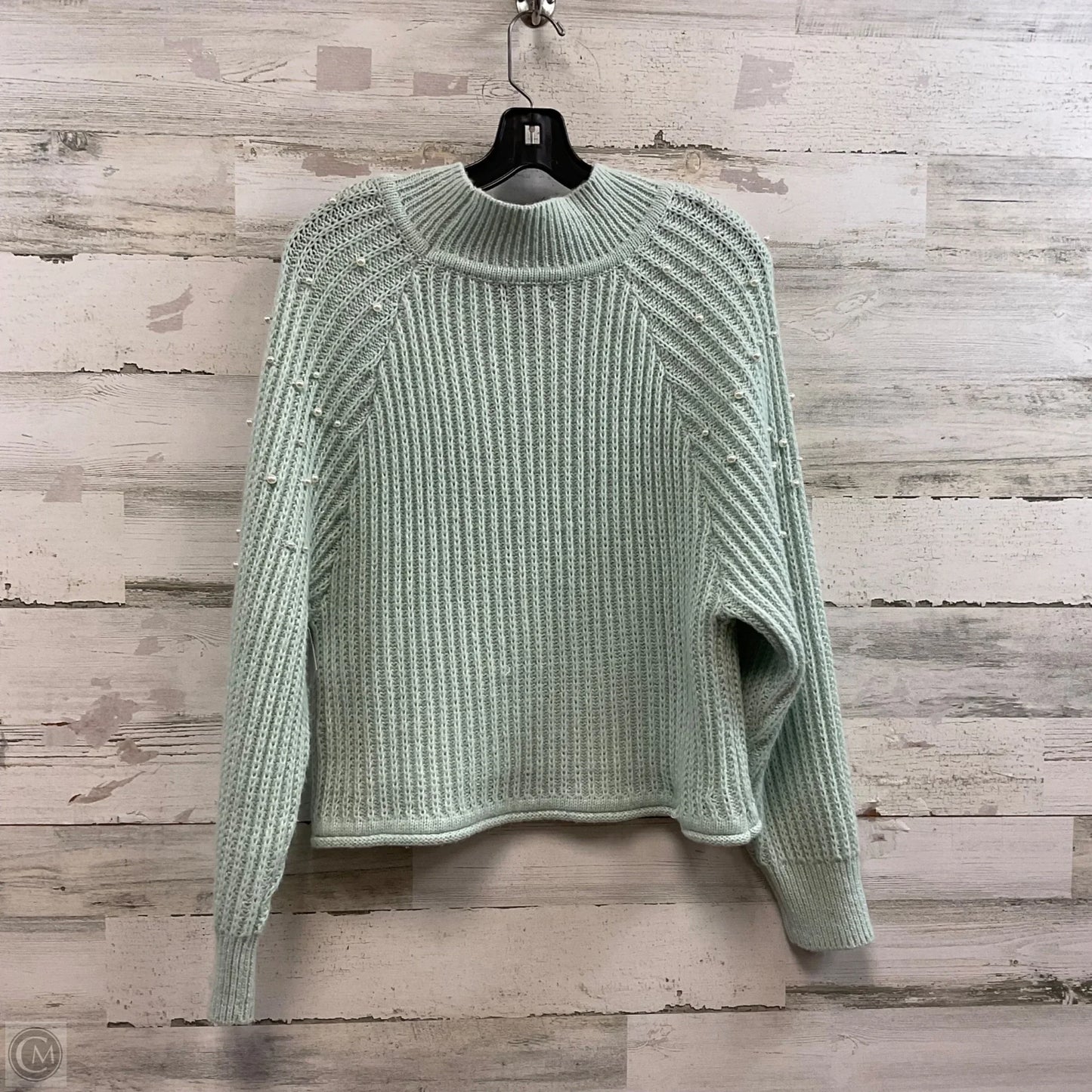 Sweater By Originality In Green, Size: Xs