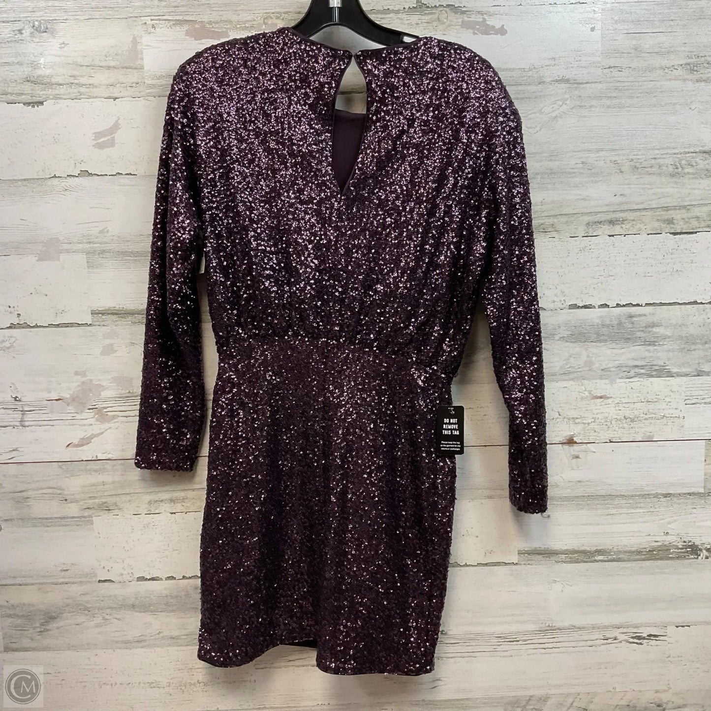 Dress Party Short By Express In Purple, Size: S