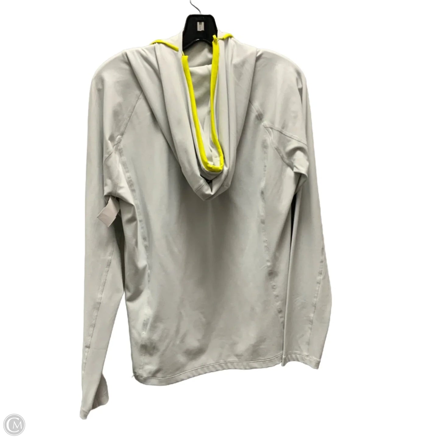 Athletic Sweatshirt Collar By Fila In Grey, Size: M