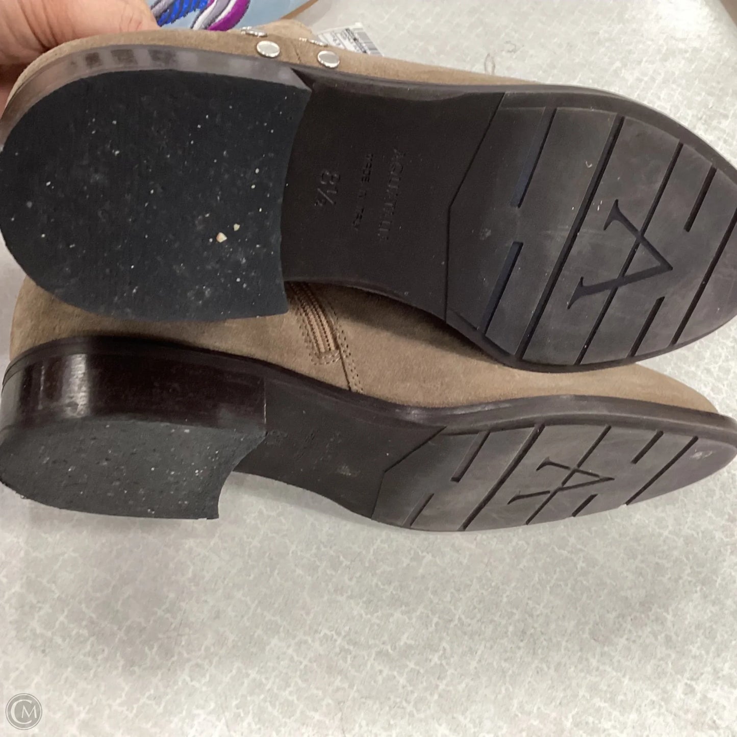 Boots Ankle Flats By Aquatalia In Brown, Size: 8.5