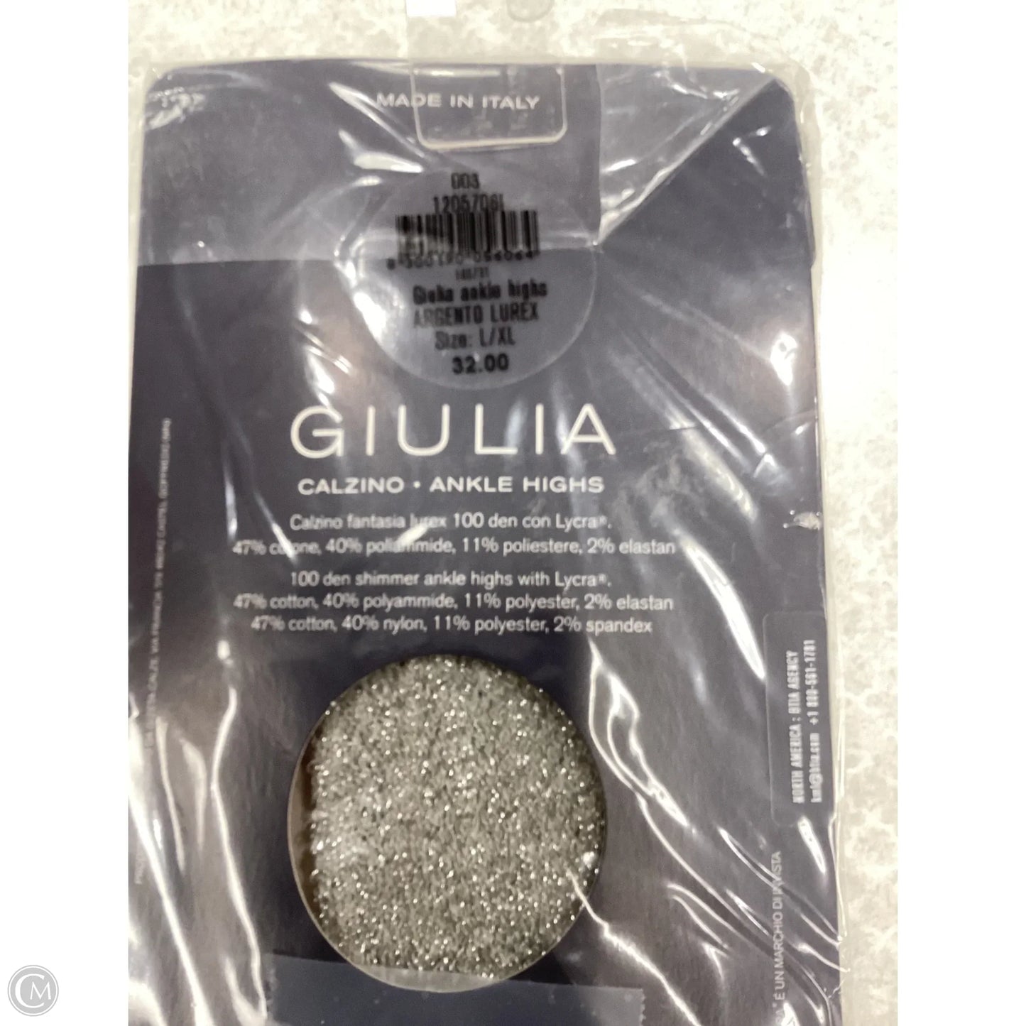 Socks By Clothes Mentor In Animal Print, Size: 0