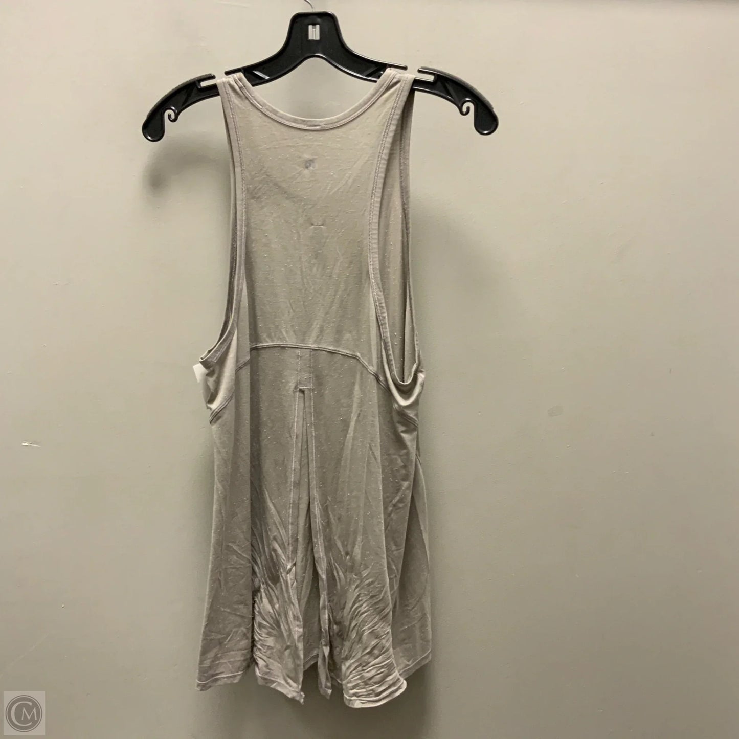 Athletic Tank Top By Lululemon In Grey, Size: M