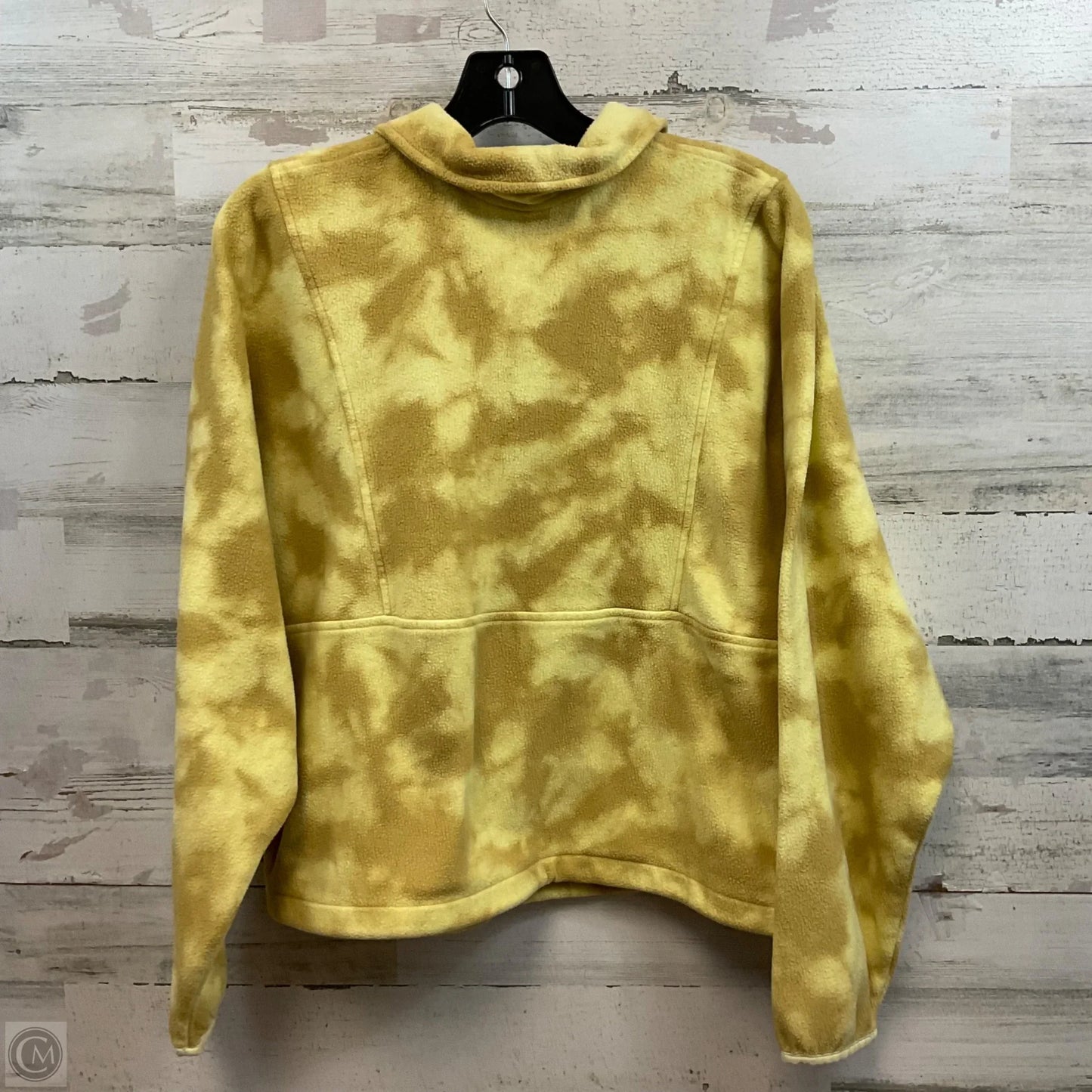 Sweatshirt Collar By The North Face In Yellow, Size: Xl
