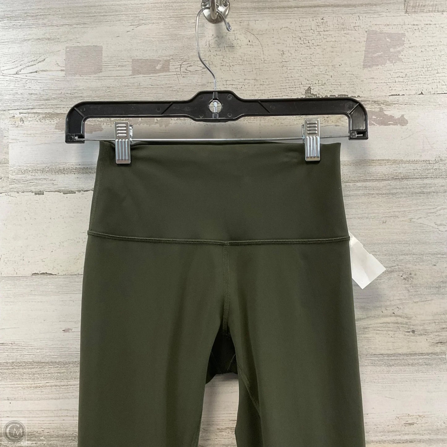 Athletic Leggings By Lululemon In Green, Size: 4
