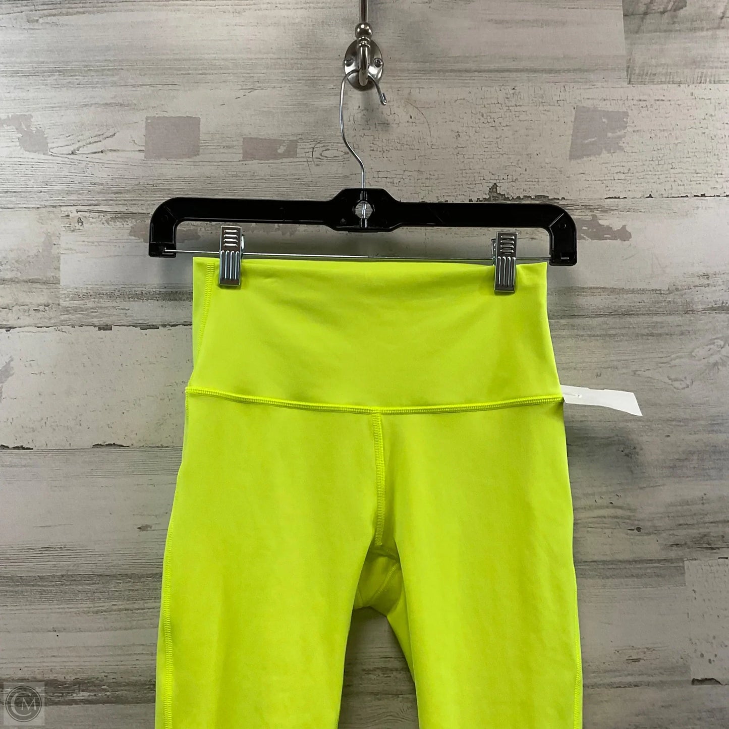 Athletic Leggings By Lululemon In Yellow, Size: 4