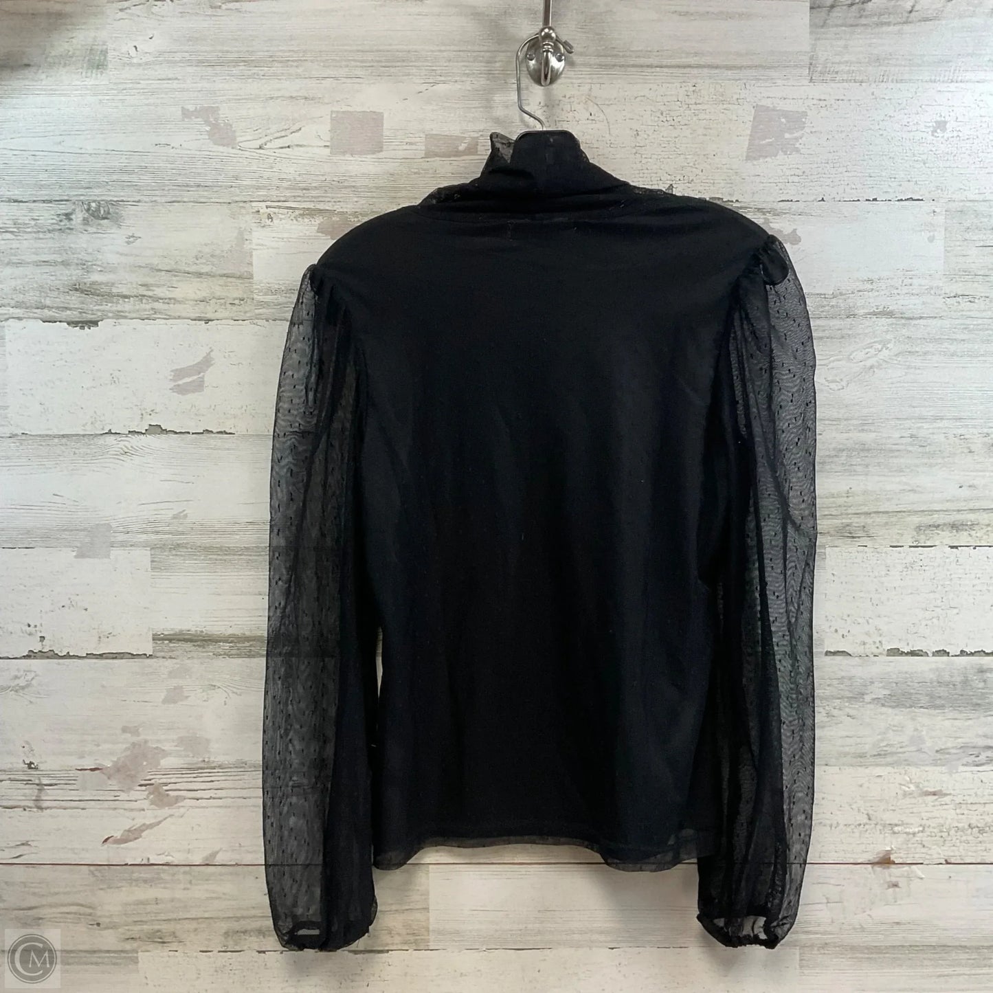 Top Long Sleeve By Sanctuary In Black, Size: S