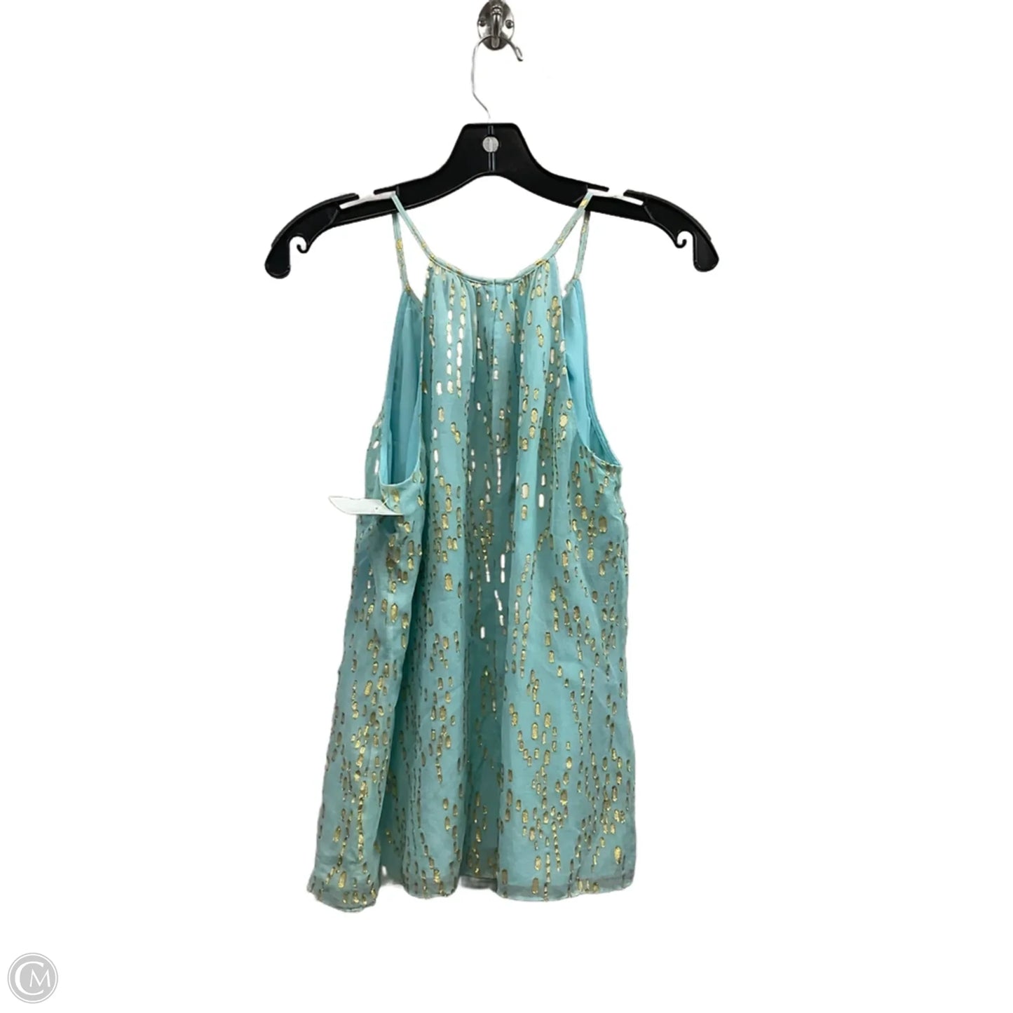 Top Sleeveless By Lilly Pulitzer In Blue, Size: M