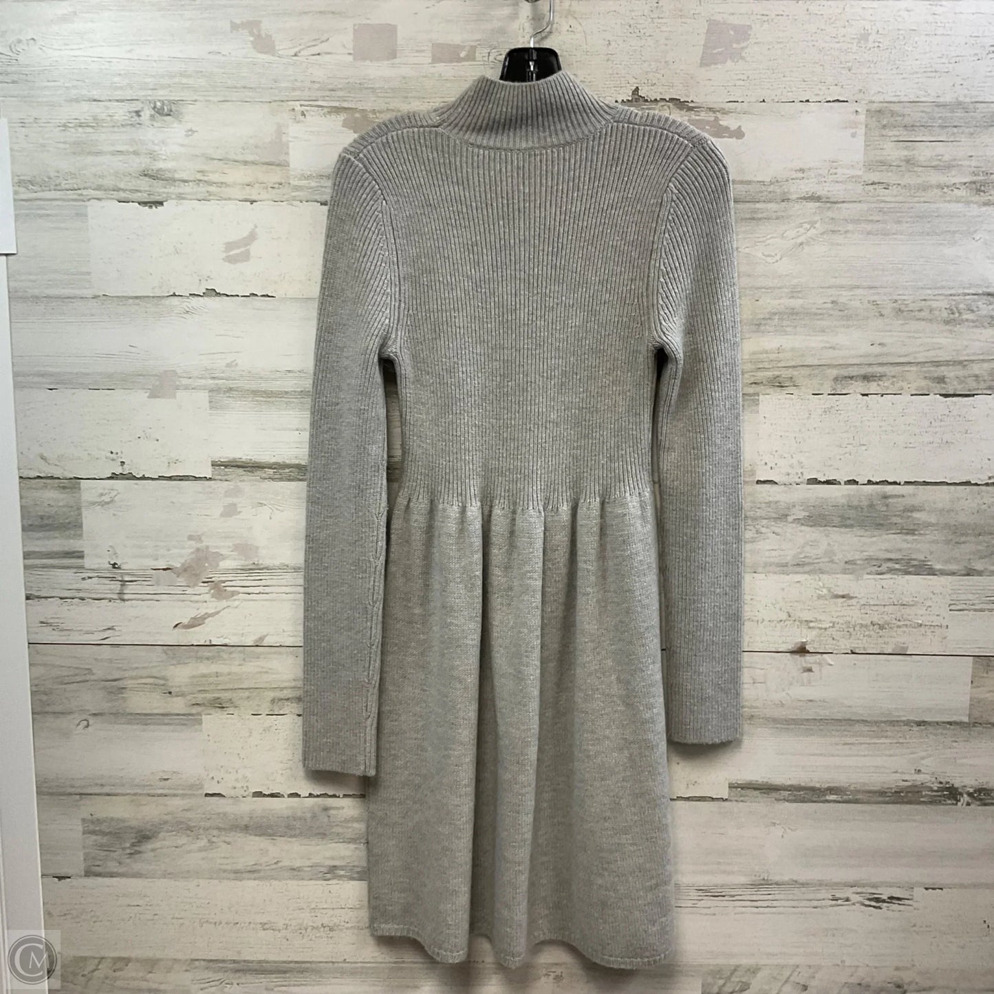 Dress Sweater By Rebecca Taylor In Grey, Size: M