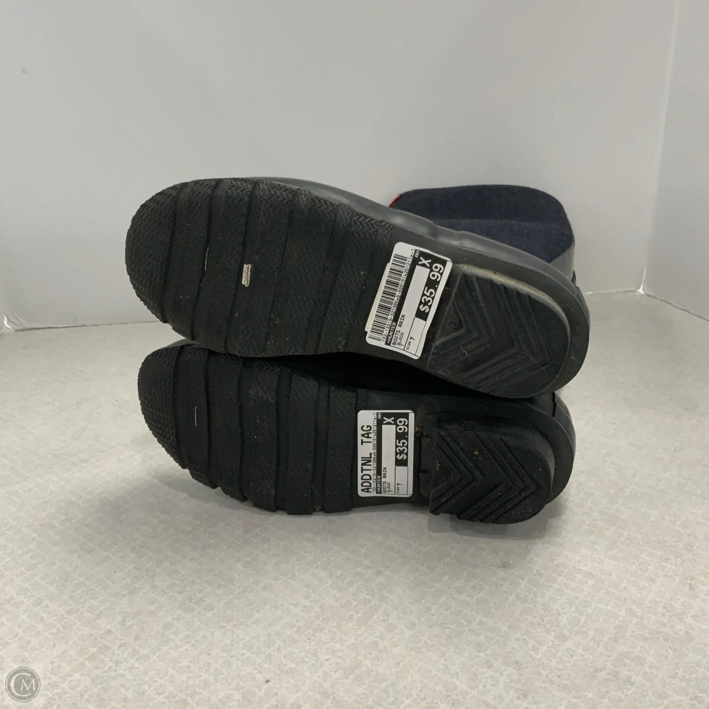 Boots Rain By Hunter In Black, Size: 7