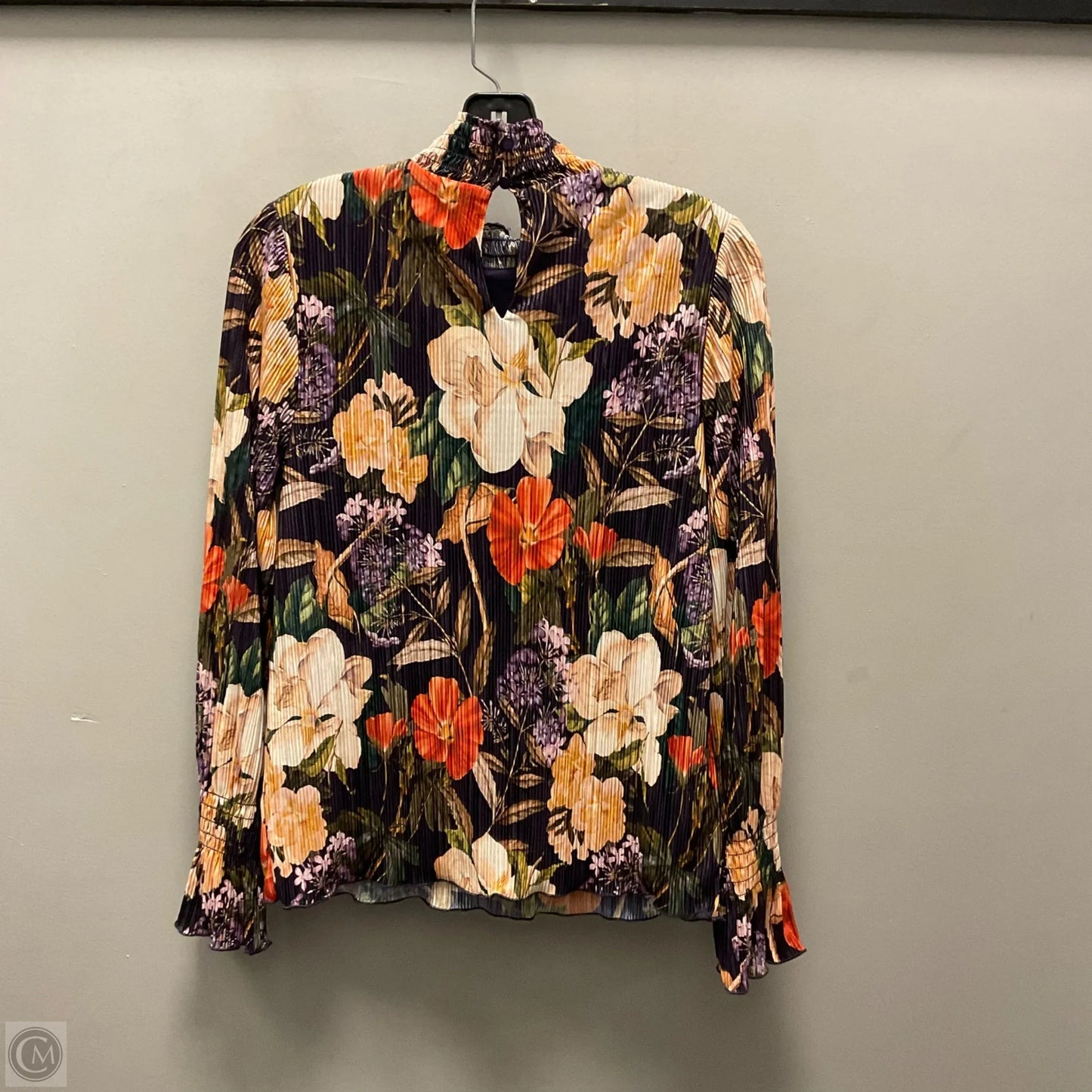 Top Long Sleeve By Chicos In Orange, Size: S